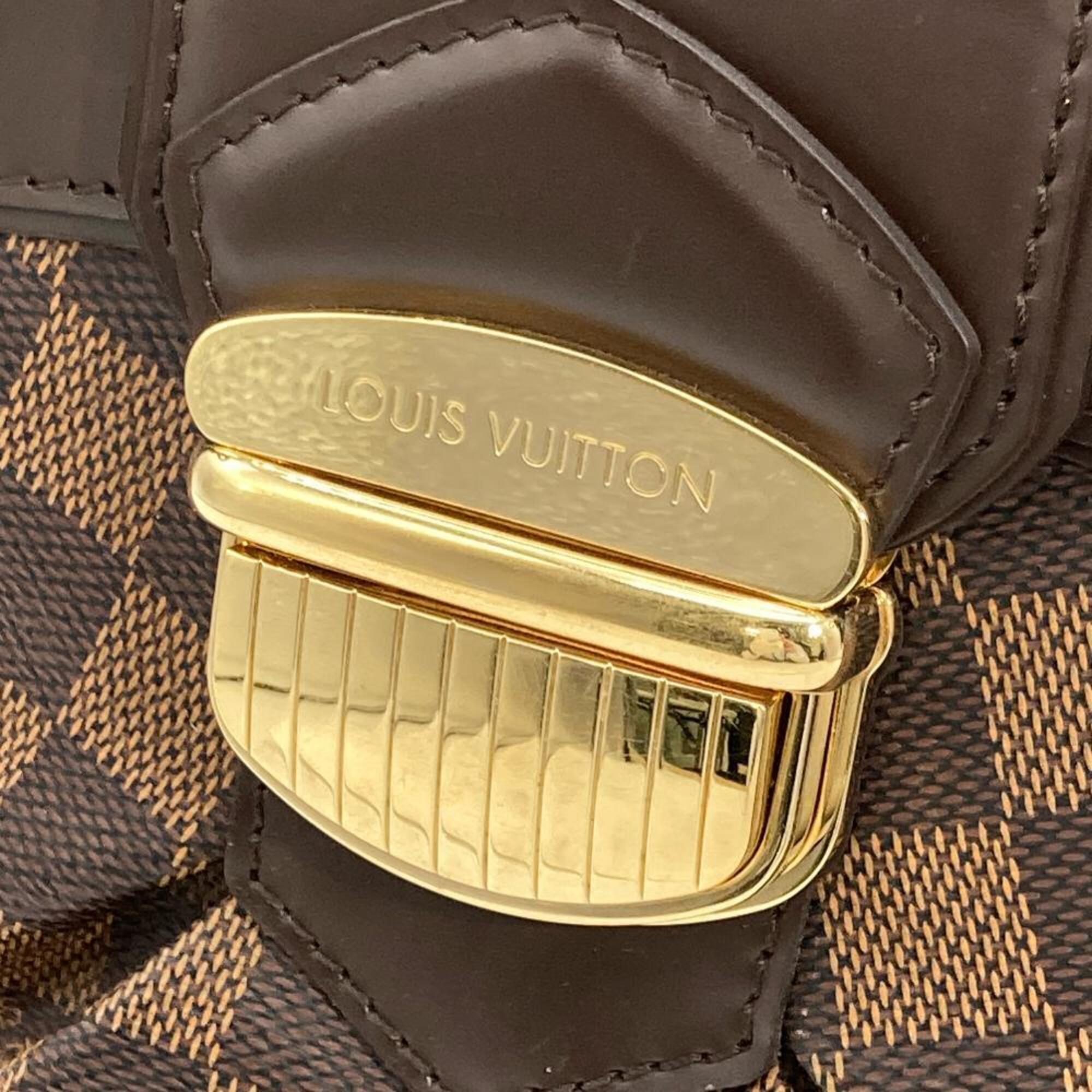 Louis Vuitton Brown Damier Canvas Shoulder Bag (Pre-Owned)