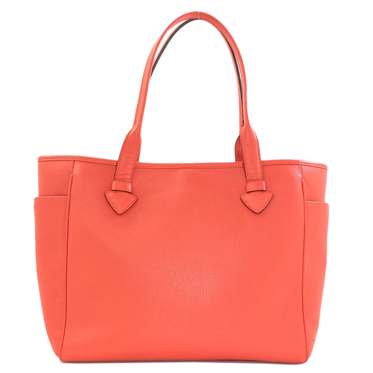 Loewe Red Color Leather Tote Bag (Pre-Owned)