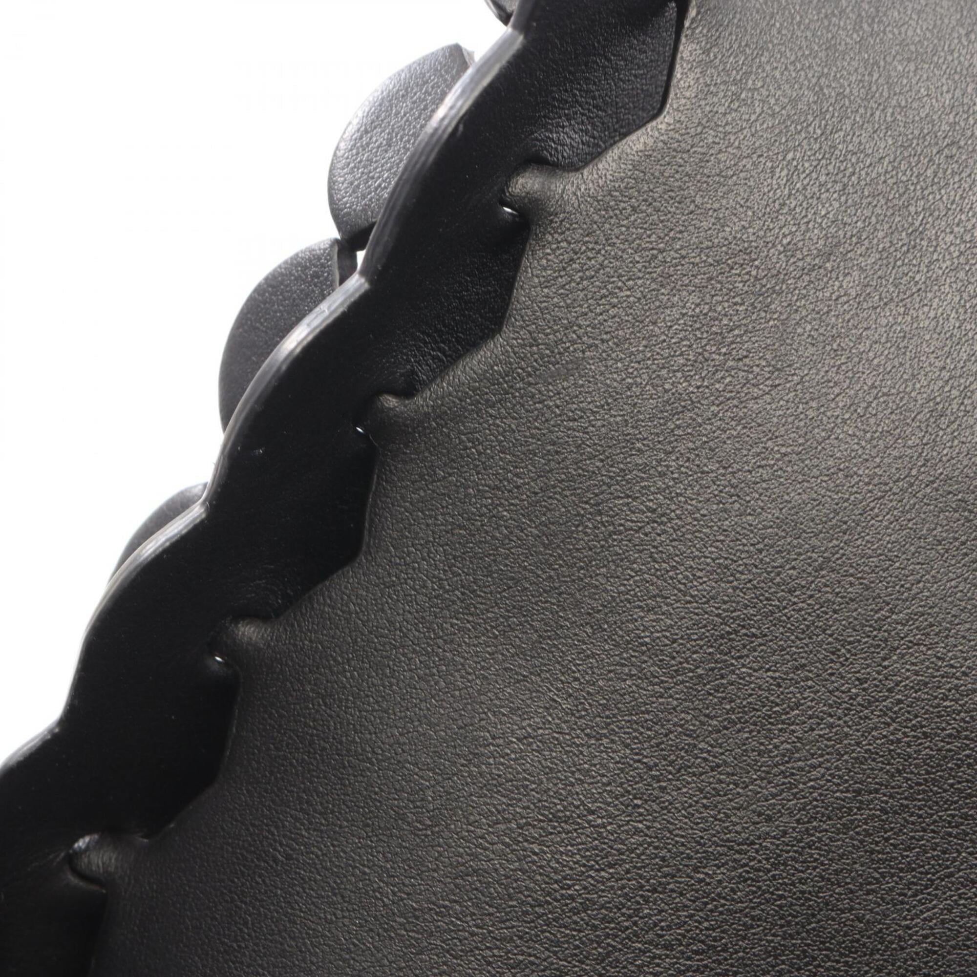 Miu Miu Black Leather Handbag Pouch (Pre-Owned)