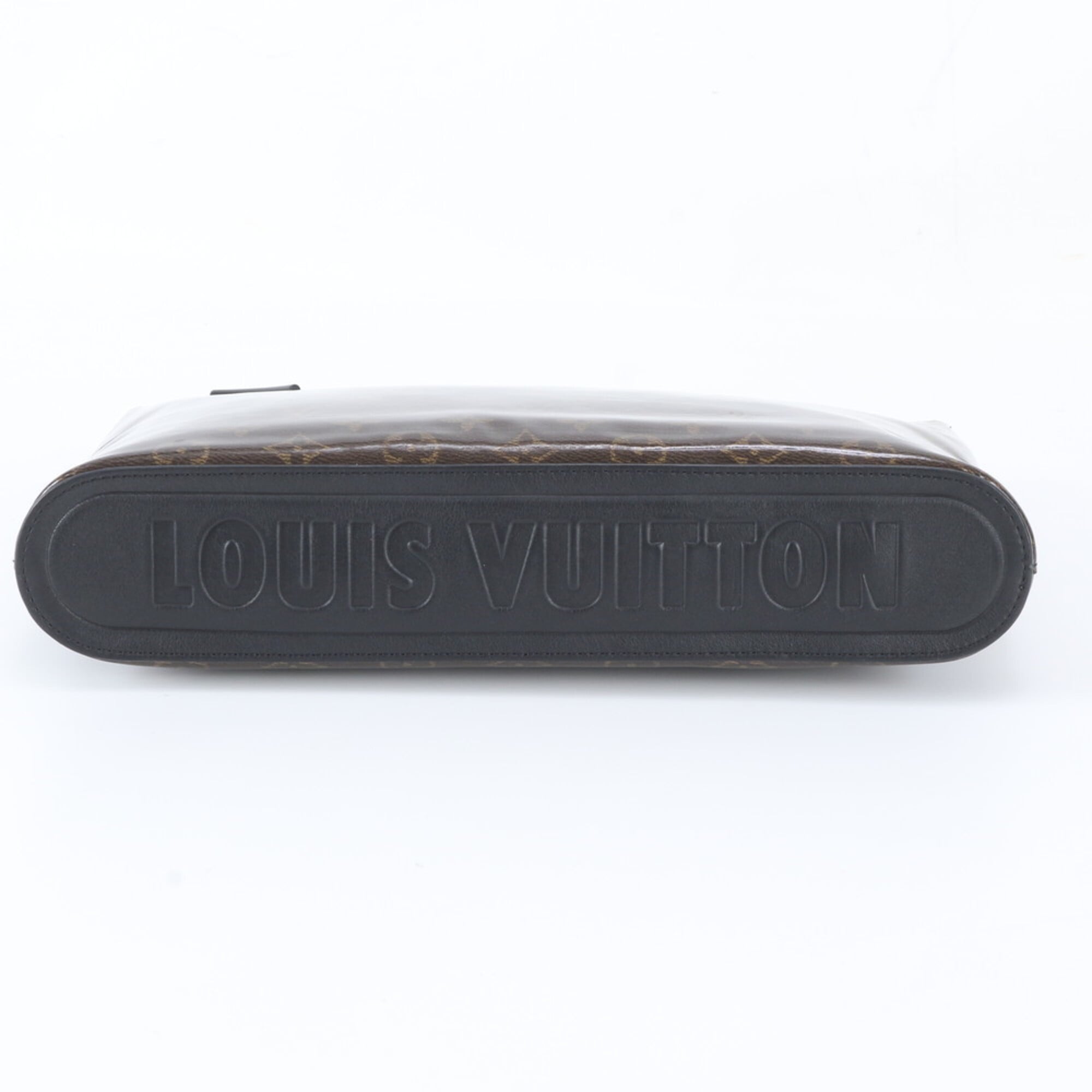 Louis Vuitton Dark Brown Clutch Bag Pochette (Pre-Owned)