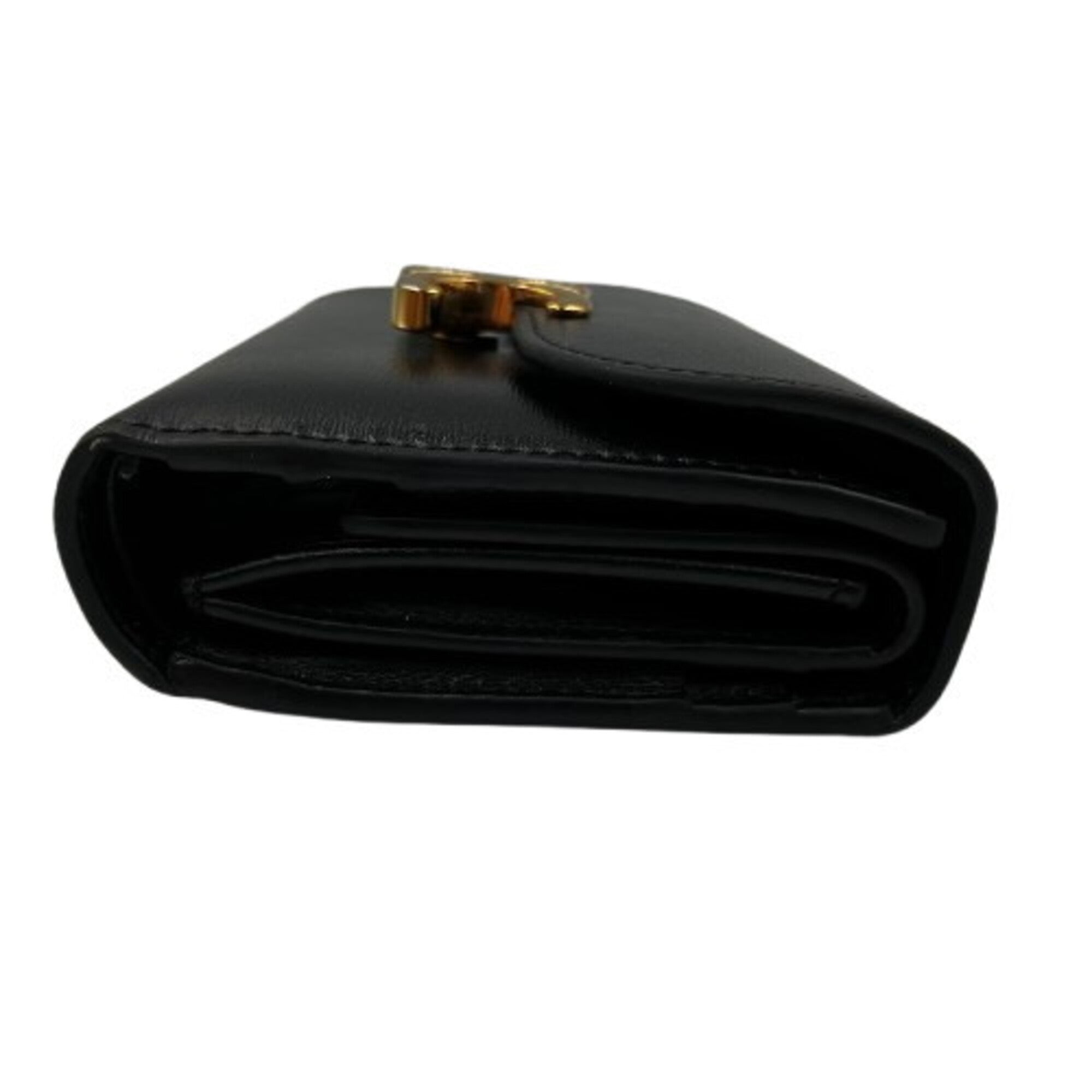 Celine Black Wallet (Tri-Fold) (Pre-Owned)