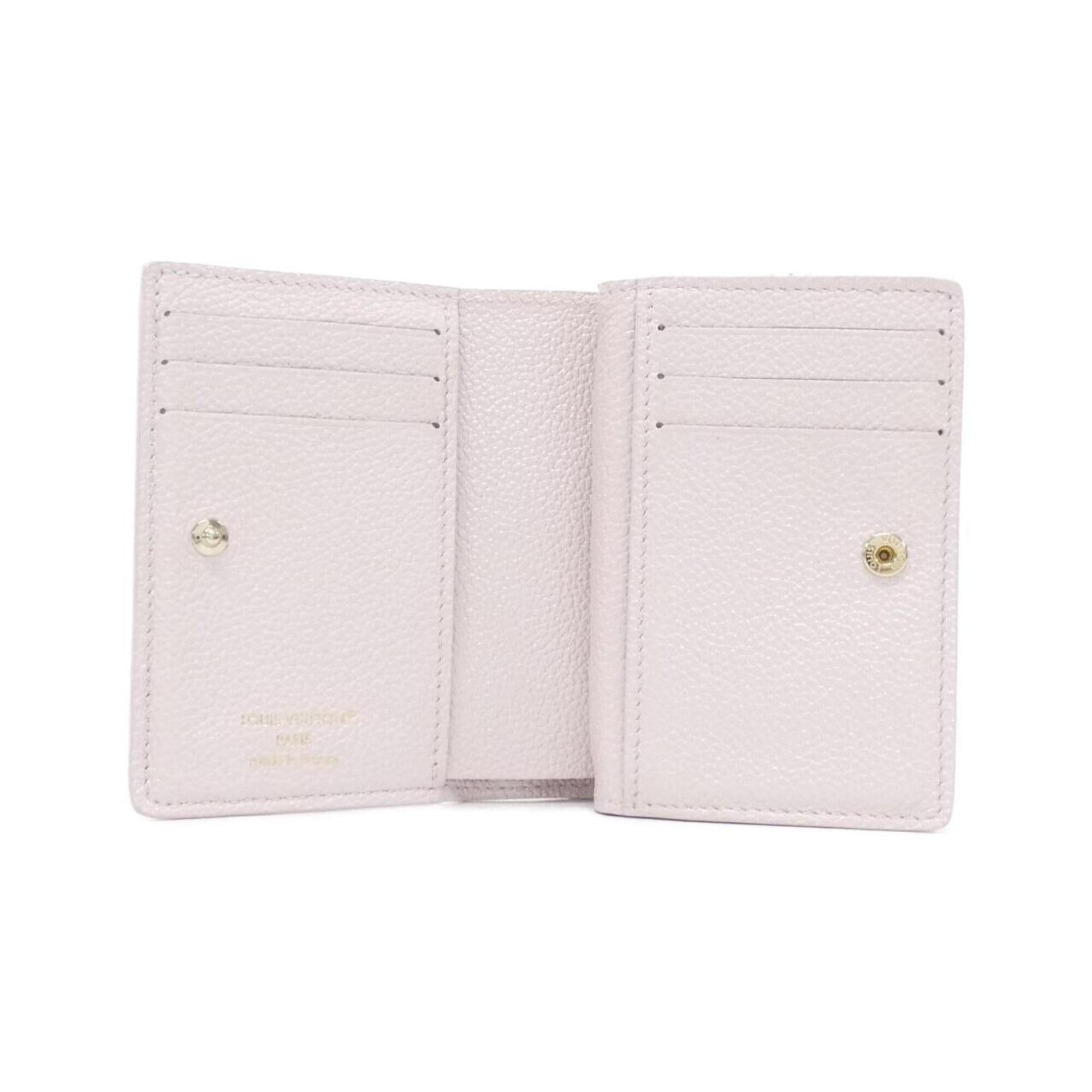 Louis Vuitton Pink Leather Wallet (Bi-Fold) (Pre-Owned)