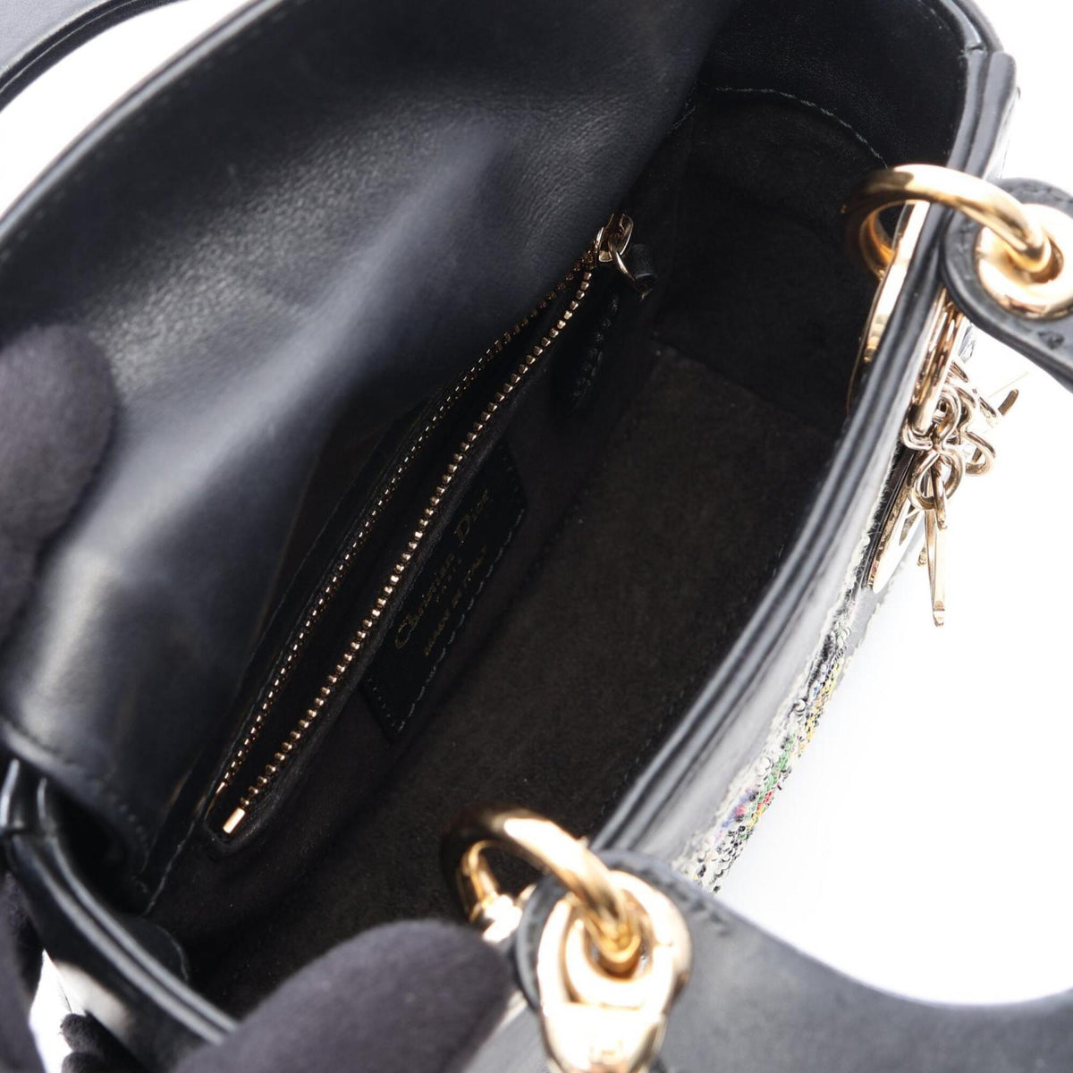 Christian Dior Black Leather Handbag (Pre-Owned)