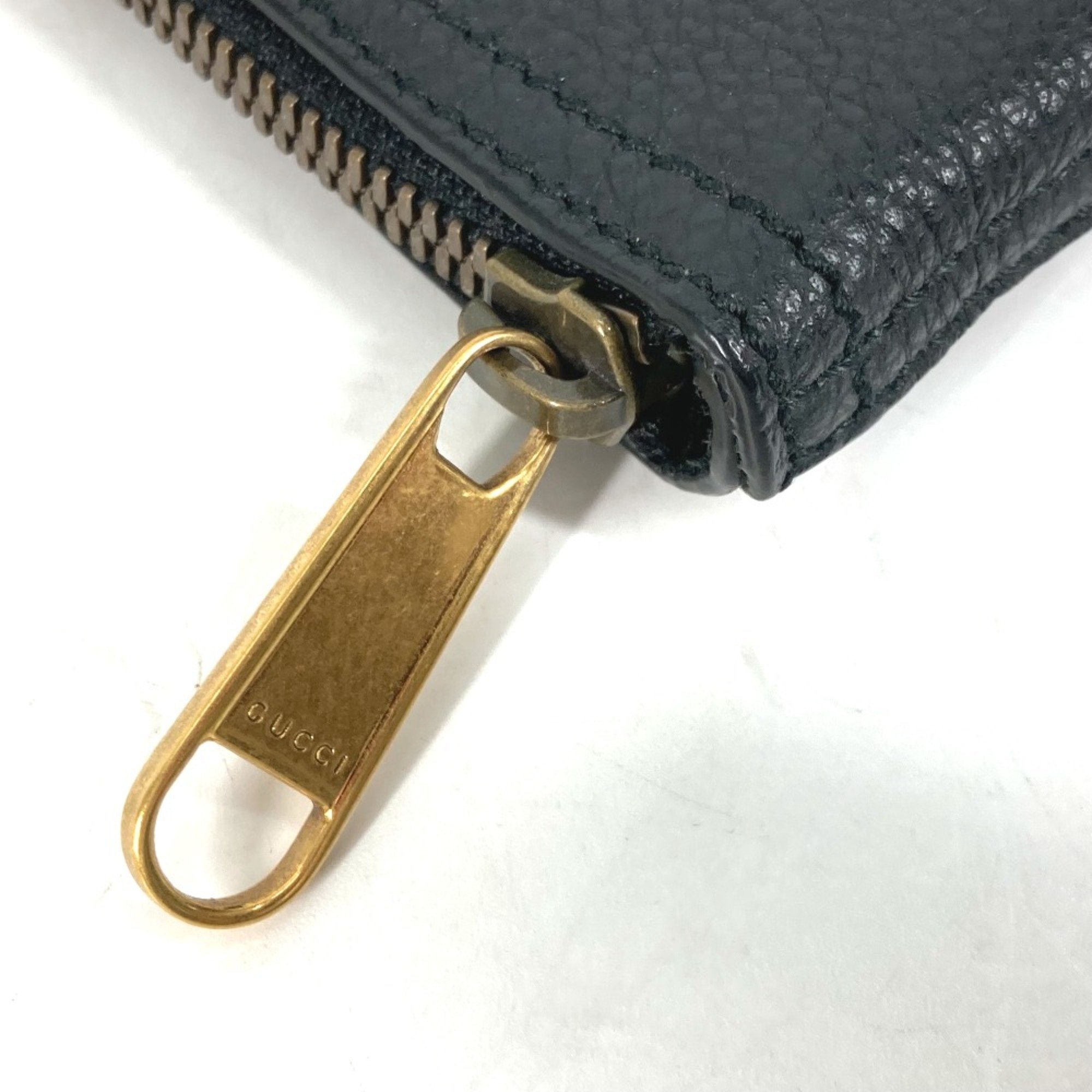 Gucci Black Leather Clutch Bag (Pre-Owned)