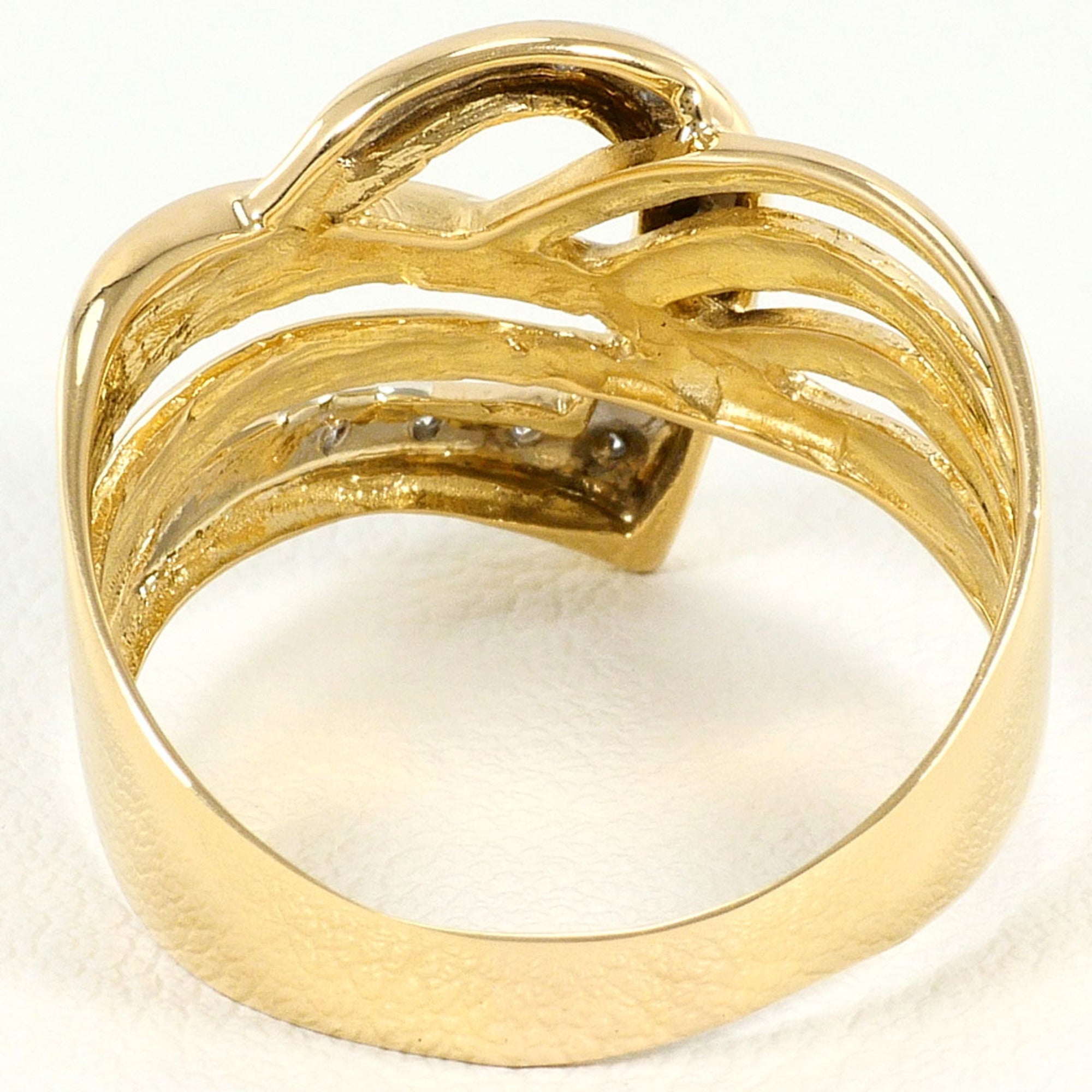 Unbranded Platinum Yellow Gold Yellow Gold (18K) Platinum 900 Band Ring (Pre-Owned)