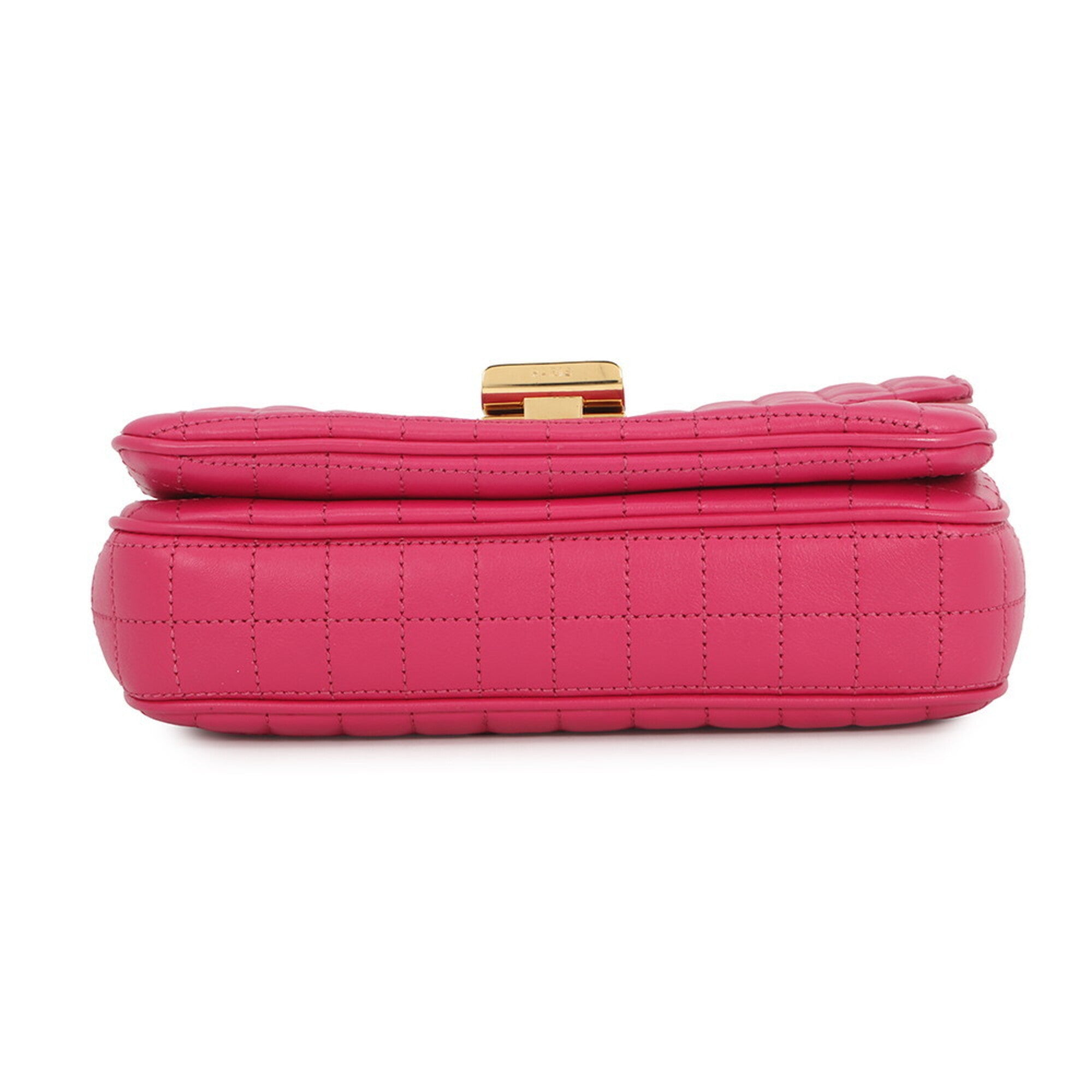 Celine Pink Leather Handbag Shoulder Bag (Pre-Owned)
