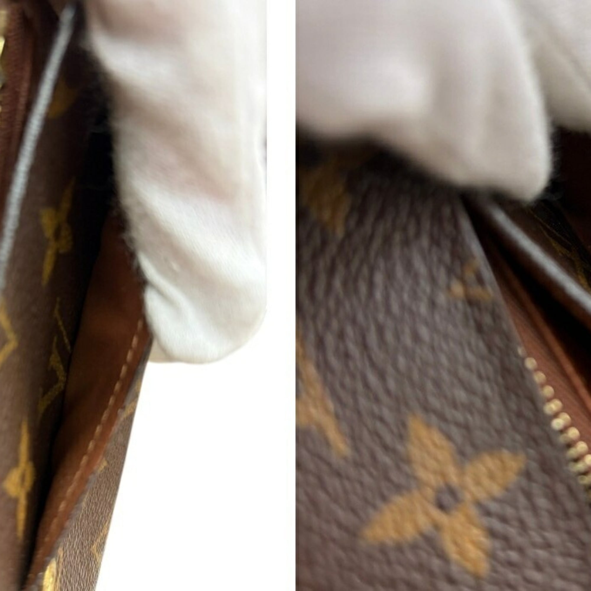 Louis Vuitton Monogram Brown Monogram Long Wallet (Bi-Fold) (Pre-Owned)