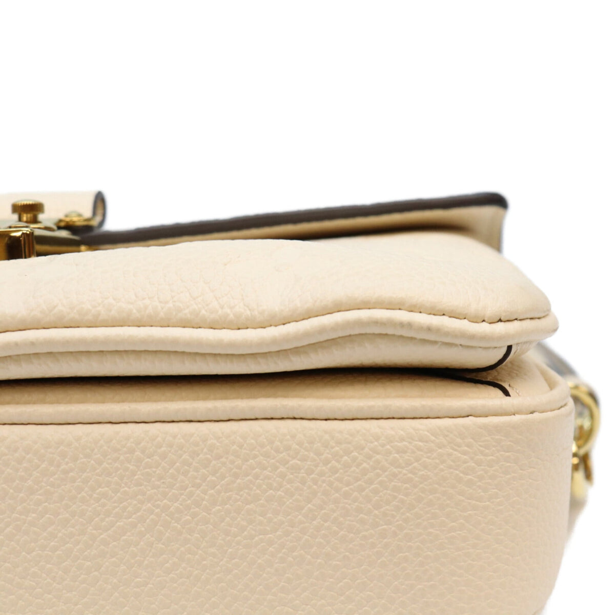 Louis Vuitton Beige Monogram Empreinte Shoulder Bag (Pre-Owned)