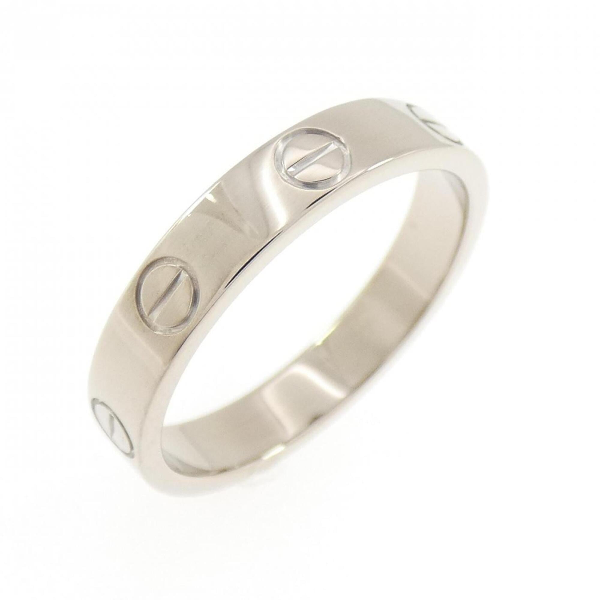 Cartier Love White Gold (18K) Band Ring (Pre-Owned)