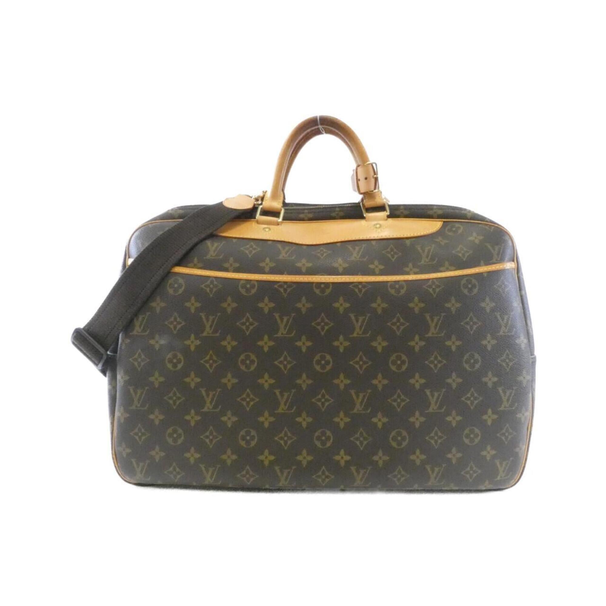 Louis Vuitton Monogram Marron Coated Canvas Boston Bag (Pre-Owned)