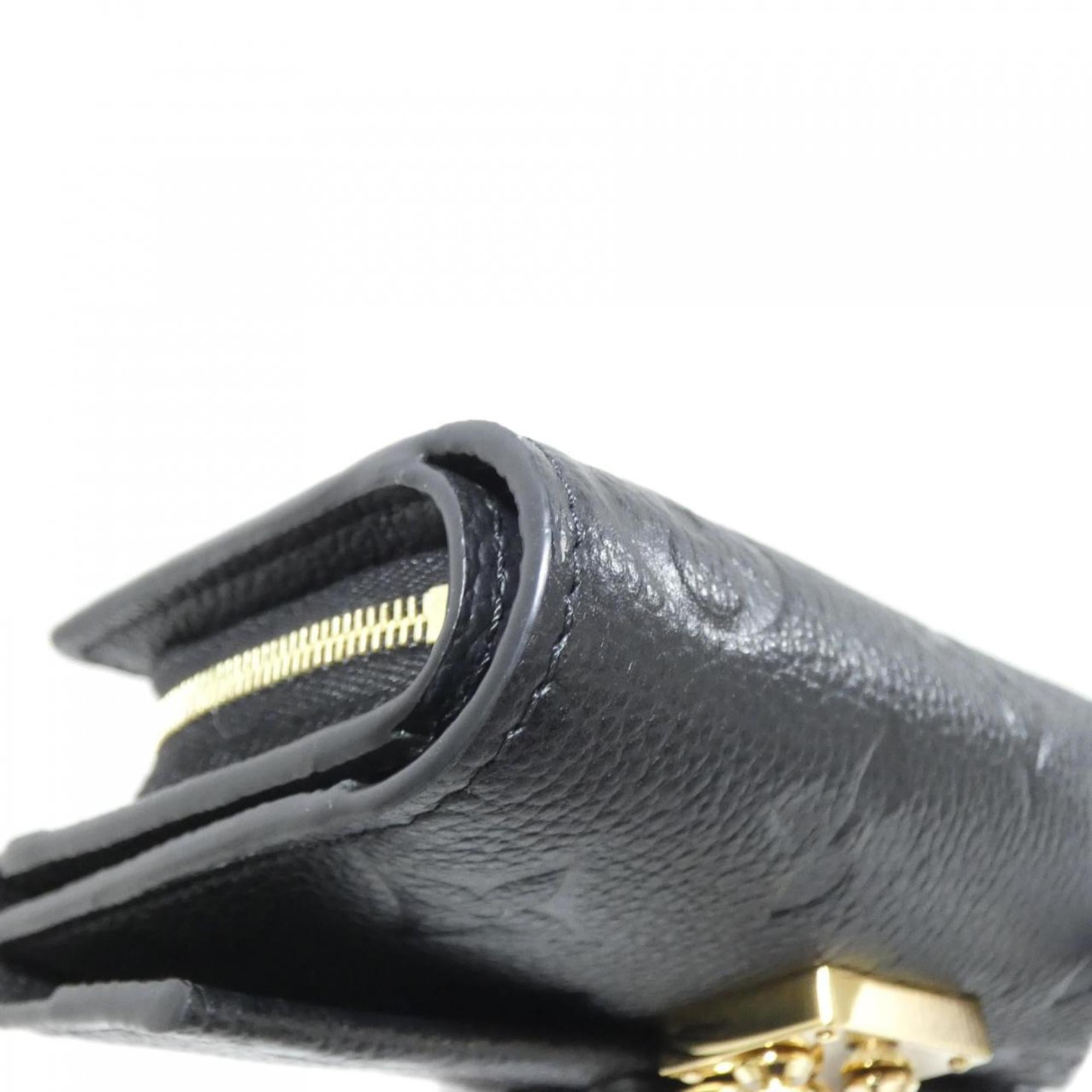 Louis Vuitton Black Monogram Monogram Empreinte Leather Wallet (Bi-Fold) (Pre-Owned)
