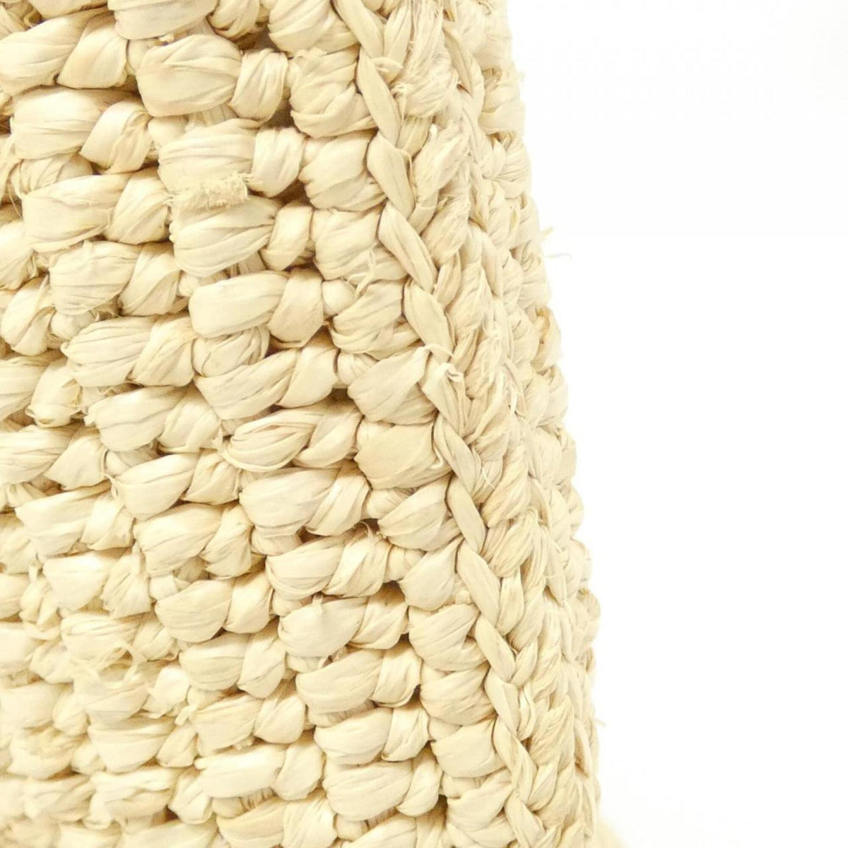 Loewe Beige Raffia Leather Handbag (Pre-Owned)