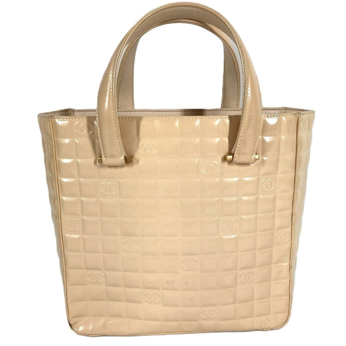 Chanel Beige Handbag Tote Bag (Pre-Owned)