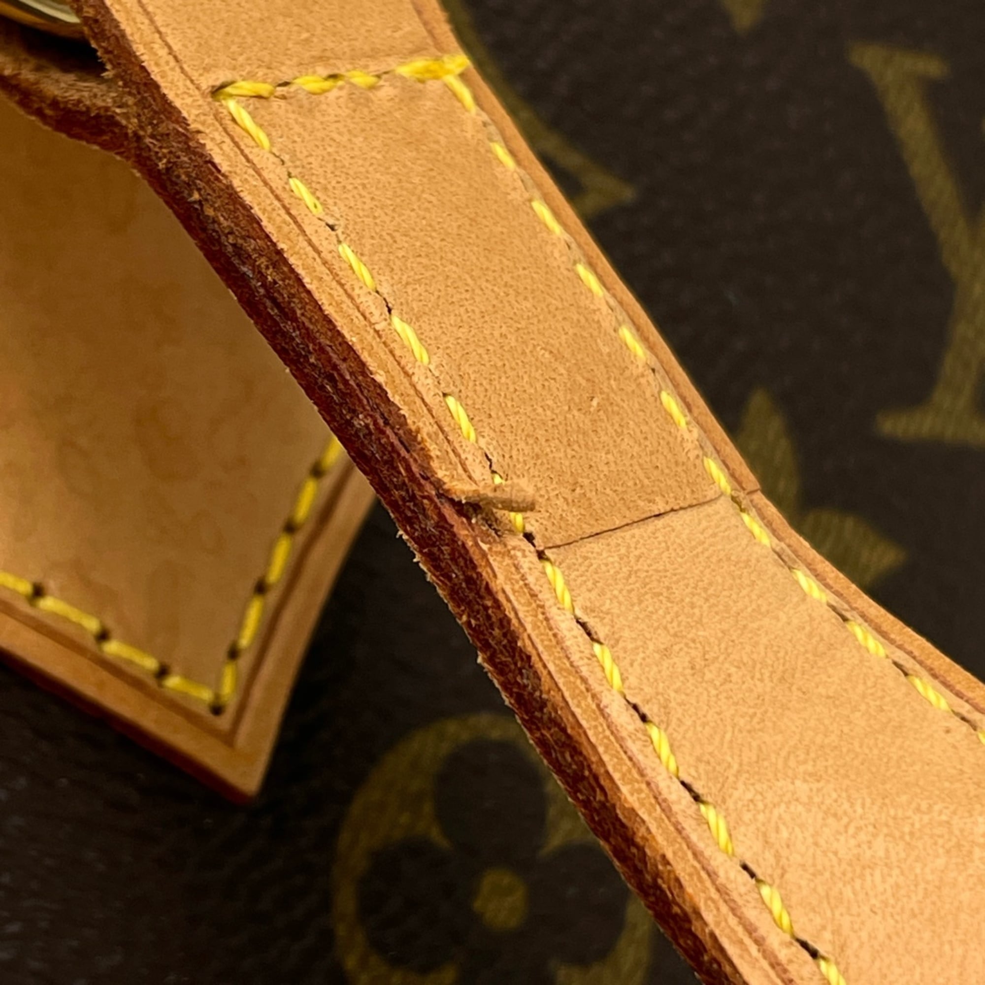 Louis Vuitton Brown Monogram Shoulder Bag (Pre-Owned)