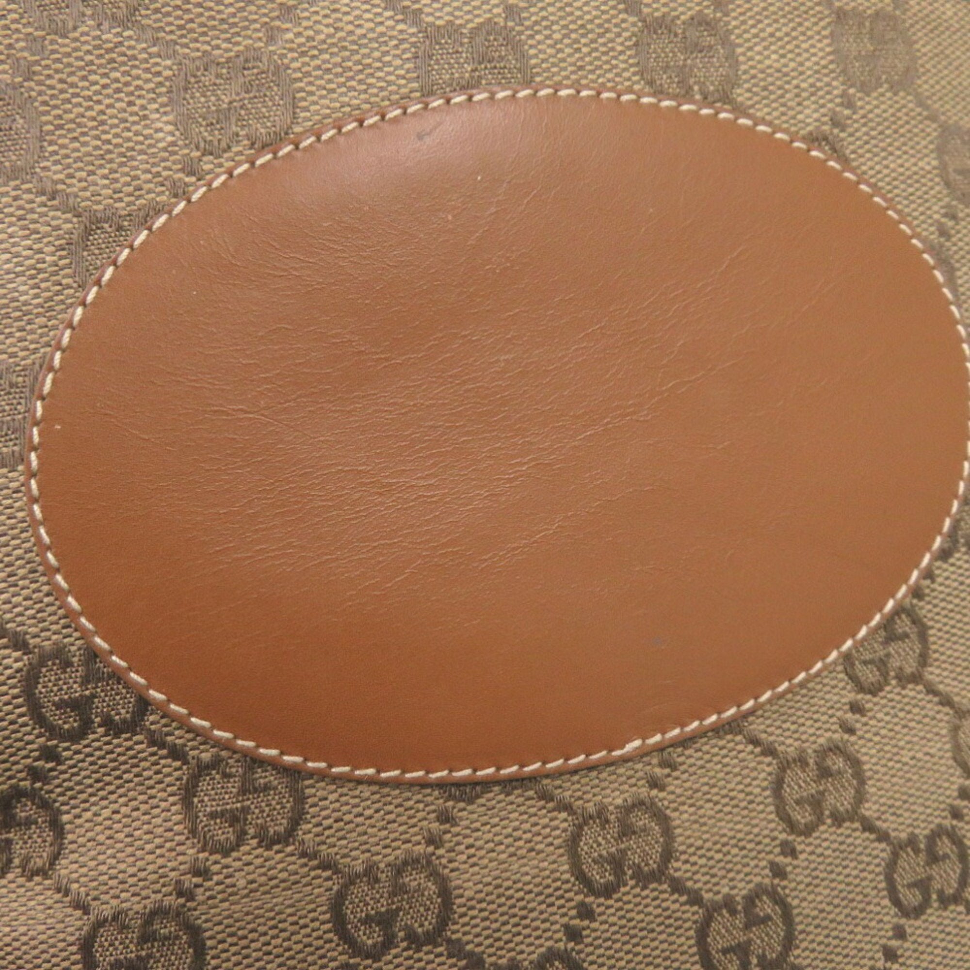 Gucci Beige Gg Canvas Tote Bag (Pre-Owned)