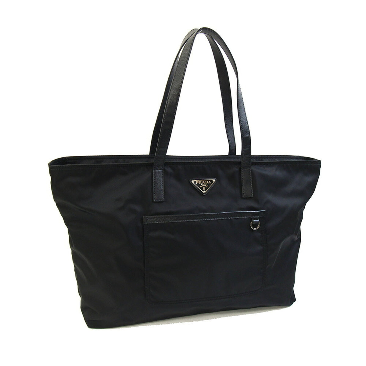 Prada Black Nylon Tote Bag (Pre-Owned)