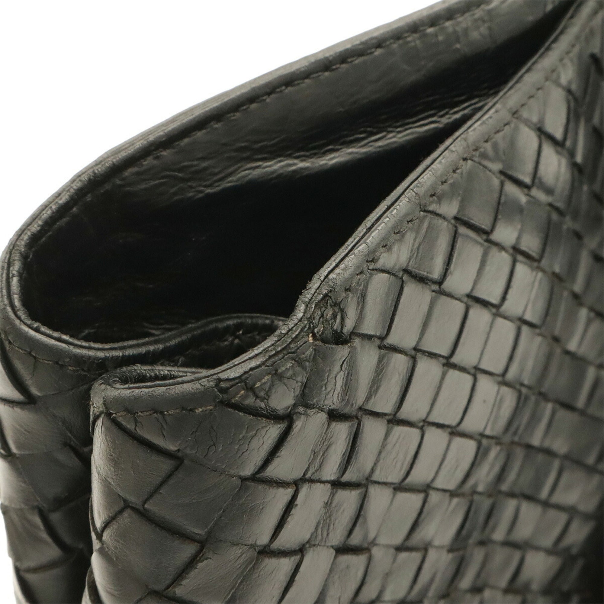 Bottega Veneta Black Intrecciato Tote Bag (Pre-Owned)