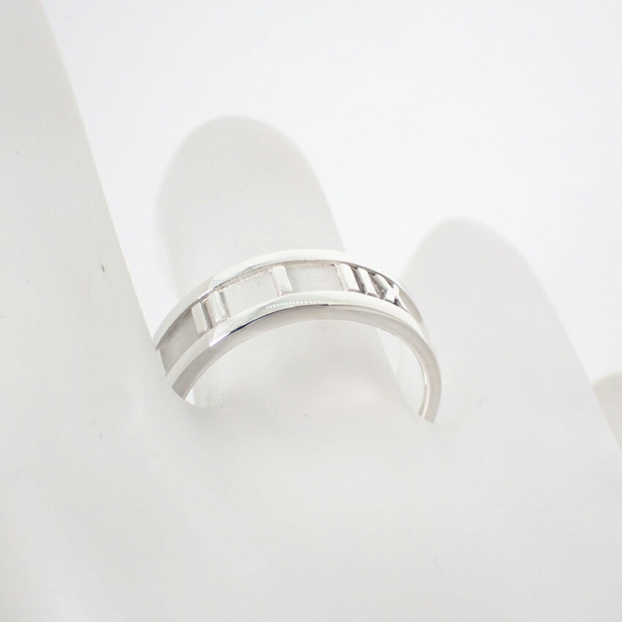 Tiffany Sterling Silver 925 Band Ring (Pre-Owned)