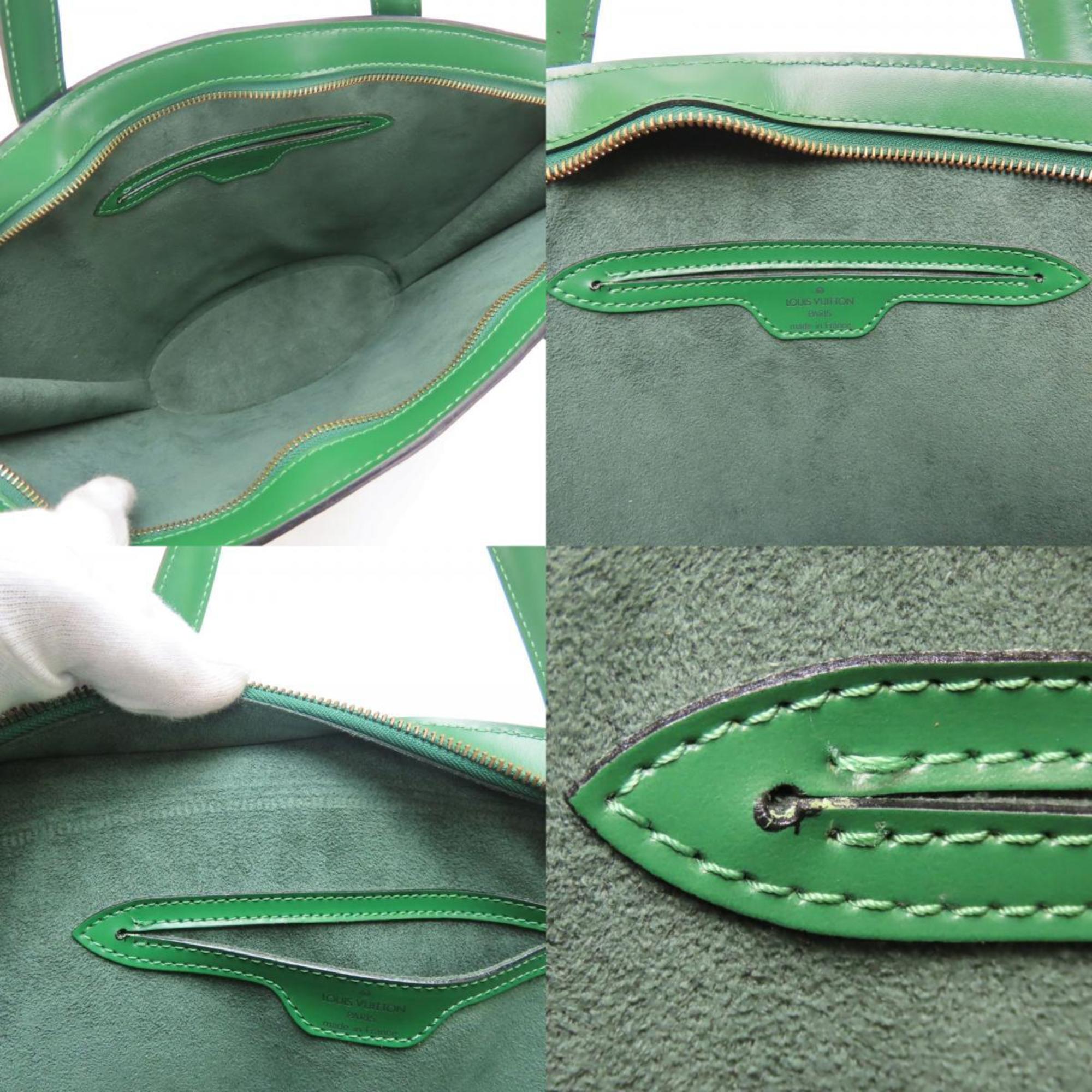 Louis Vuitton Borneo Green Epi Leather Handbag (Pre-Owned)