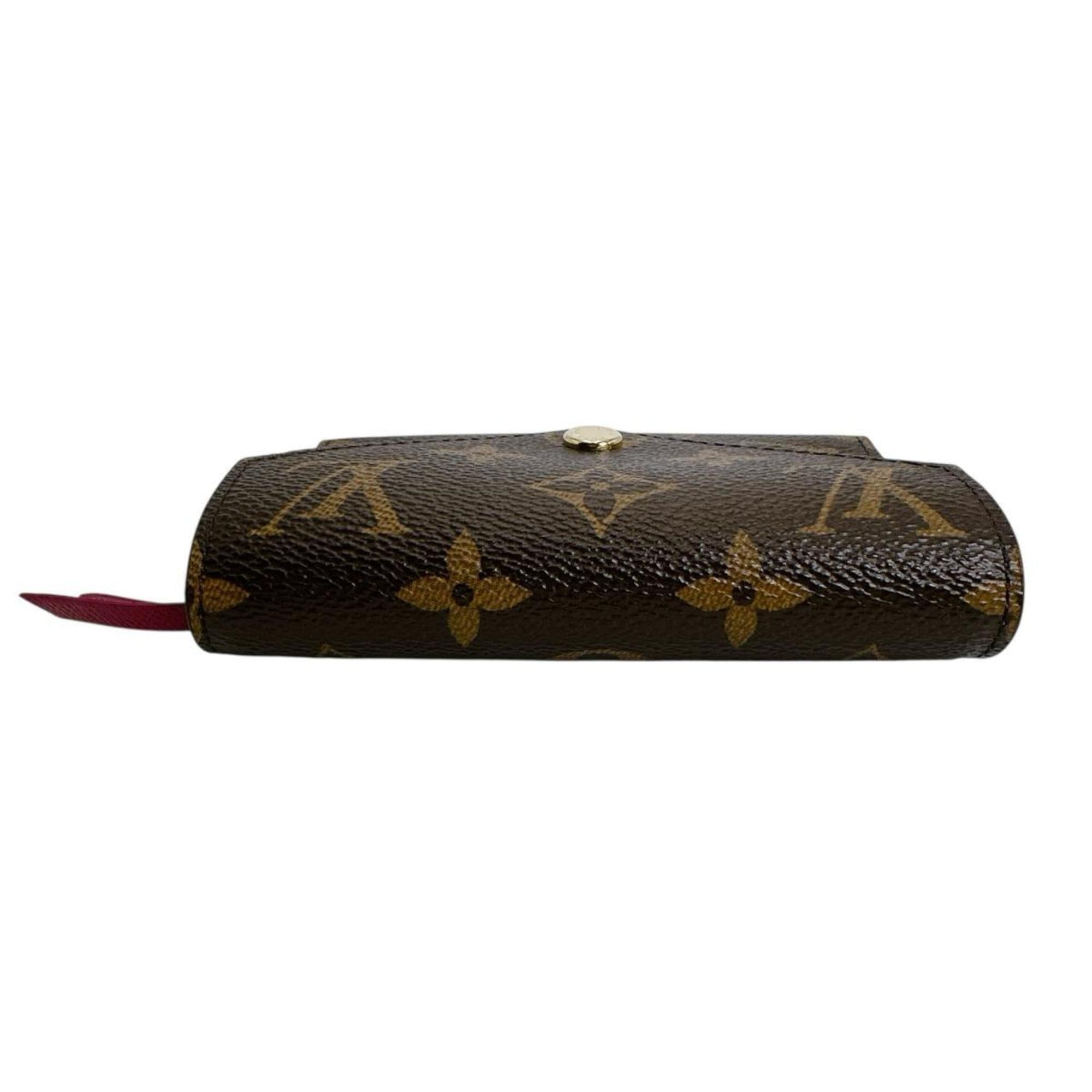 Louis Vuitton Brown Monogram Canvas Wallet (Bi-Fold) (Pre-Owned)