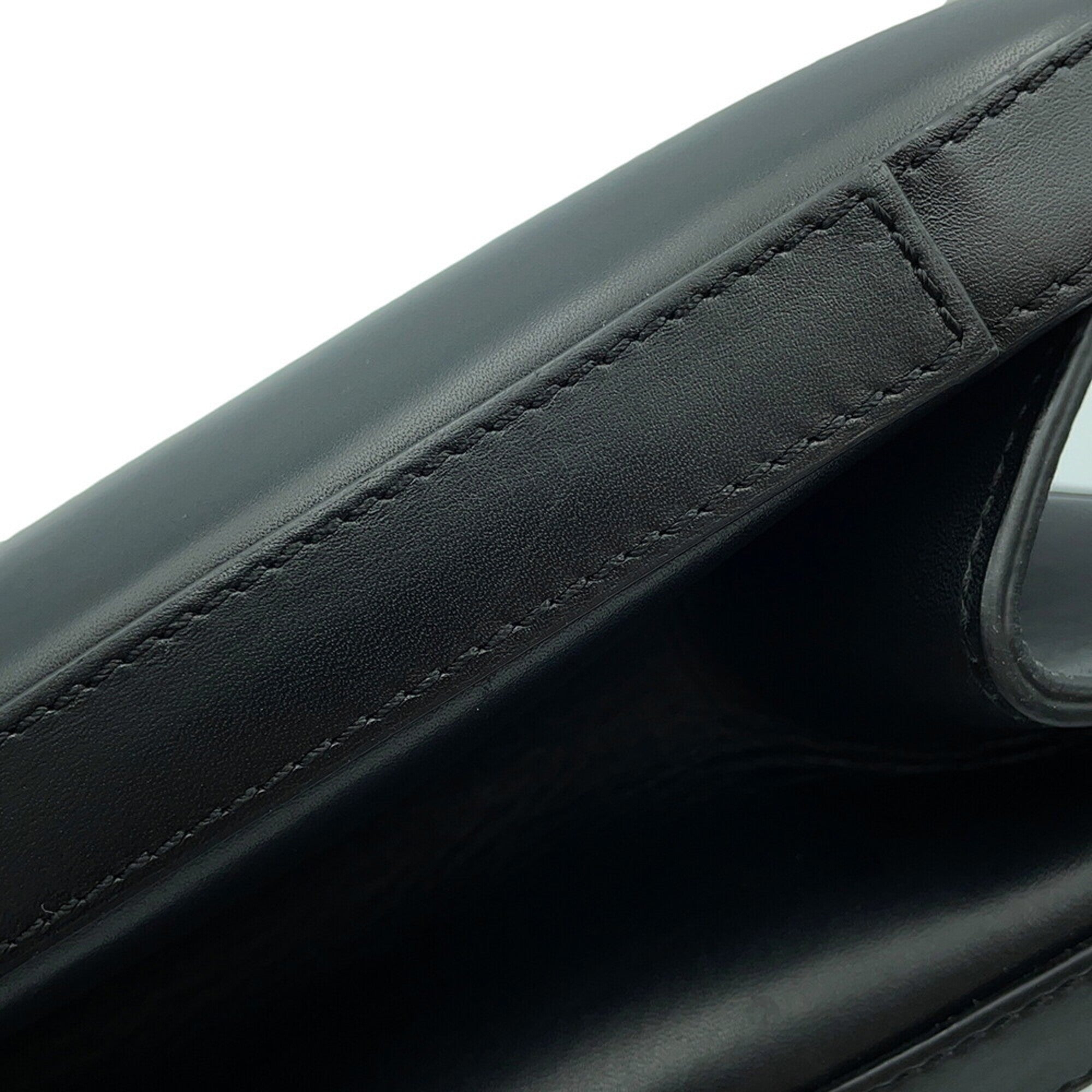 Loewe Black Leather Handbag Shoulder Bag (Pre-Owned)