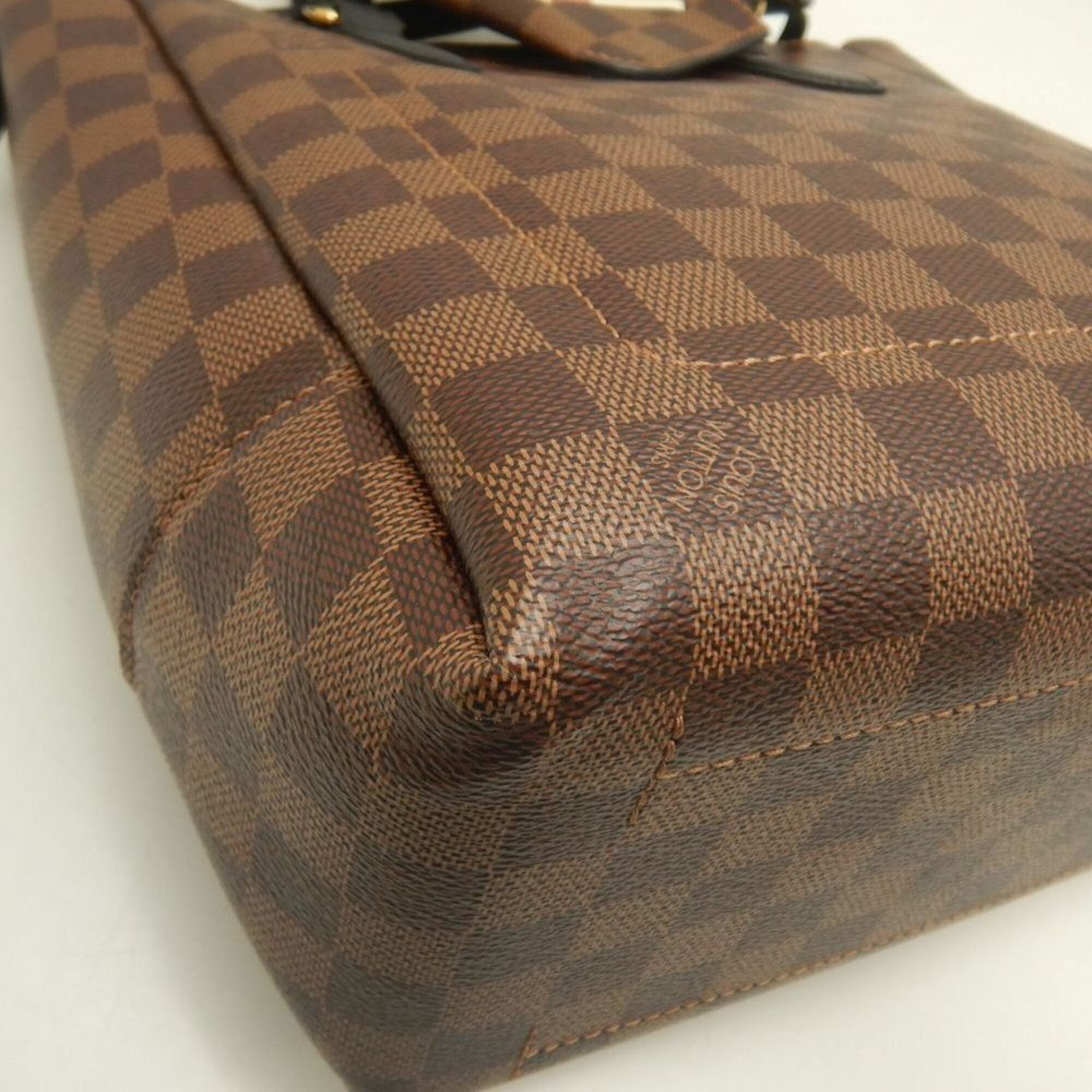 Louis Vuitton Damier Ebene Damier Canvas Tote Bag (Pre-Owned)