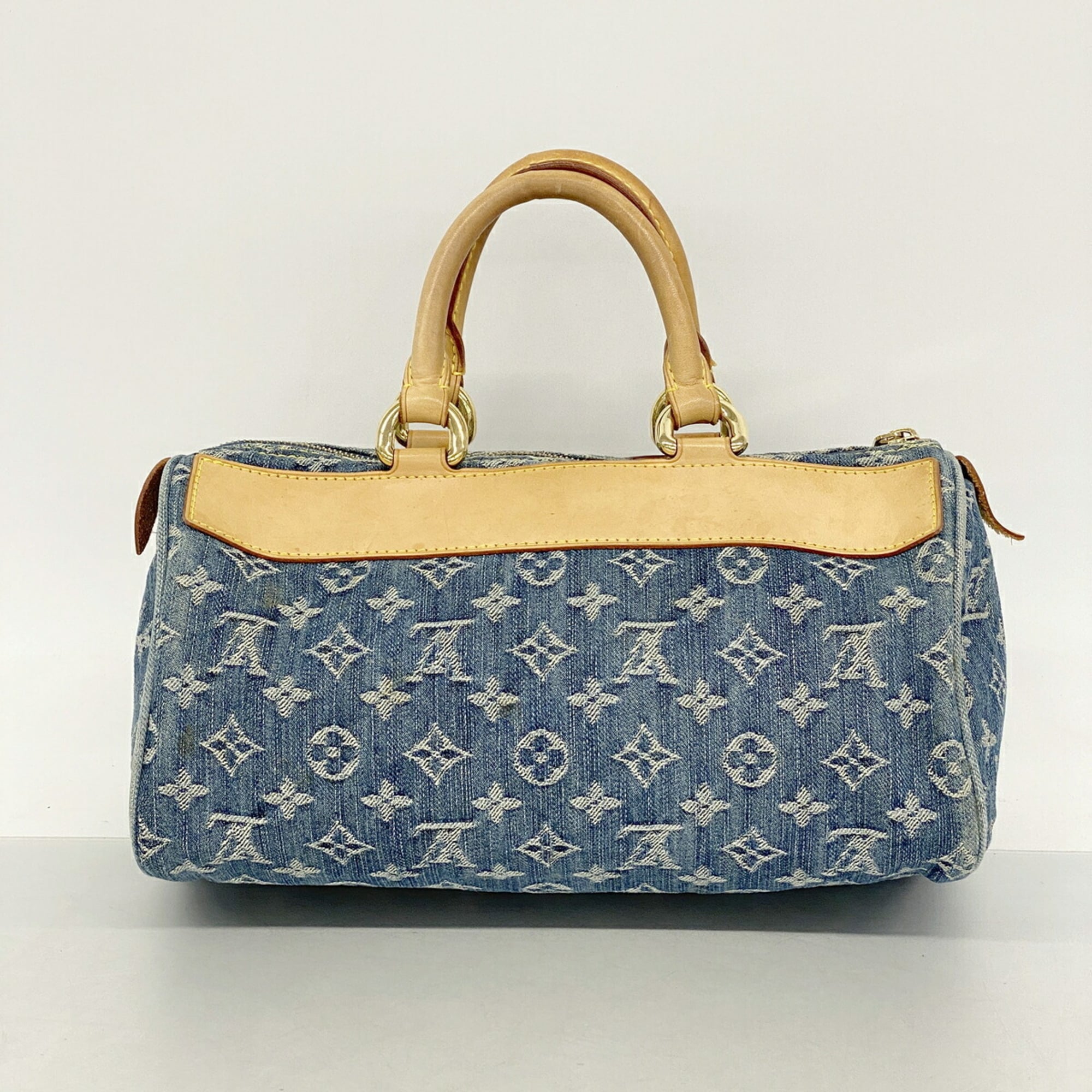 Louis Vuitton Blue Handbag (Pre-Owned)