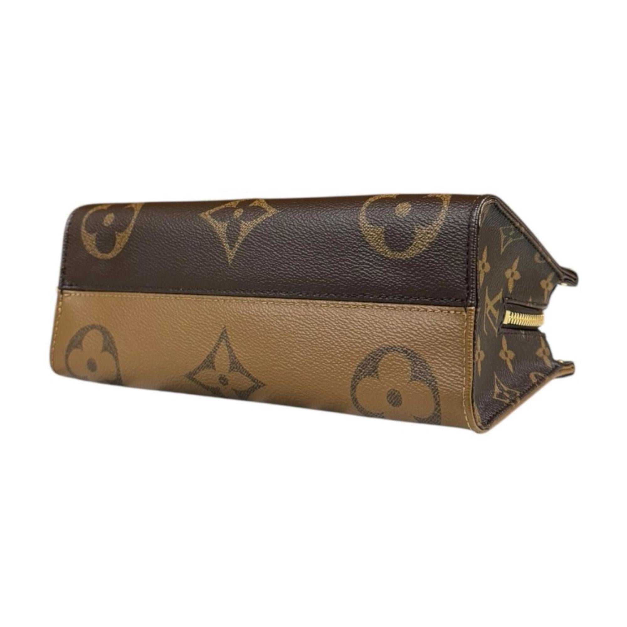 Louis Vuitton Brown Monogram Reverse Monogram Shoulder Bag (Pre-Owned)