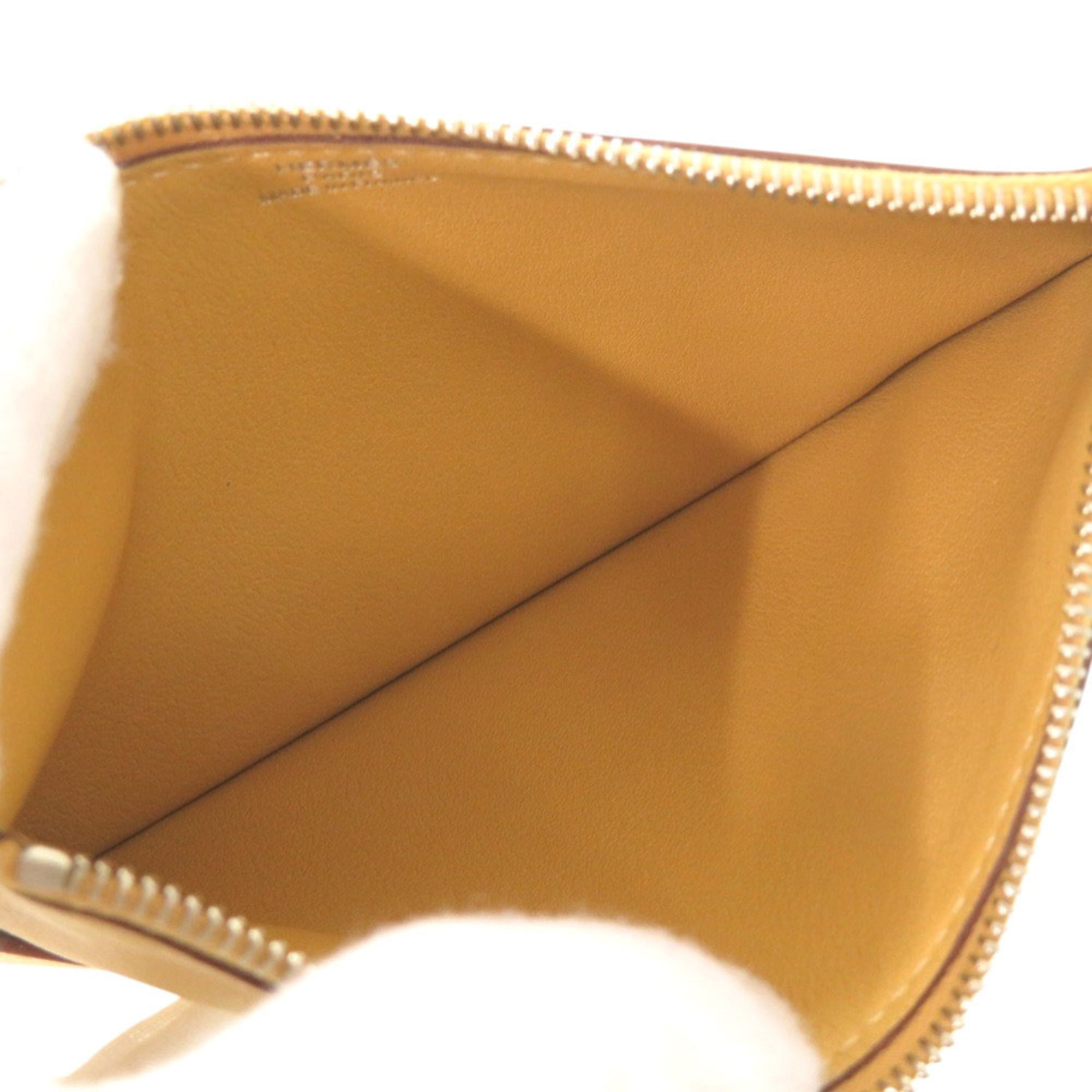 Hermes Yellow Swift Leather Wallet (Bi-Fold) (Pre-Owned)