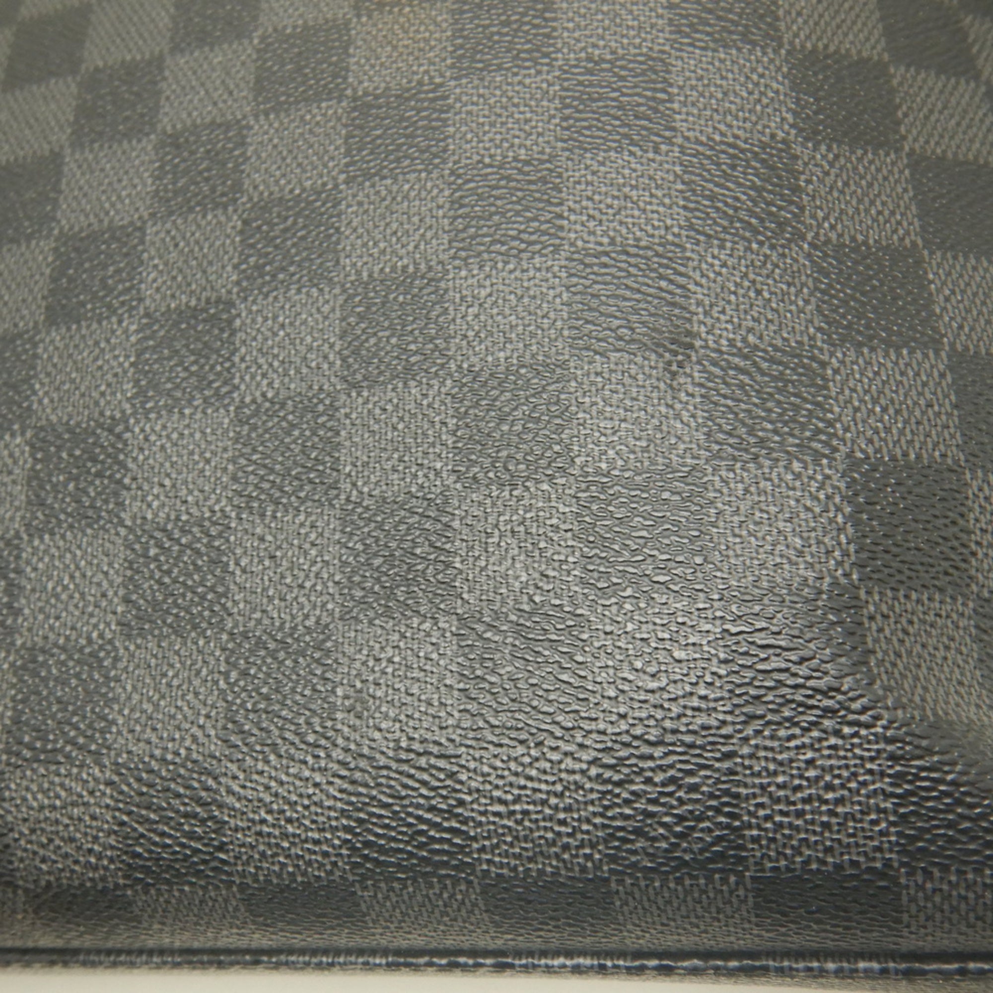 Louis Vuitton Noir Damier Canvas Shoulder Bag (Pre-Owned)