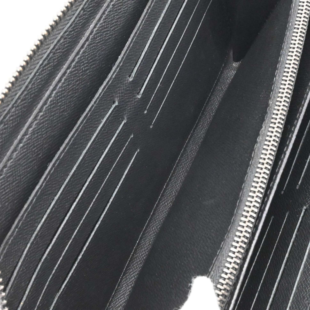 Louis Vuitton Black Monogram Eclipse Monogram Eclipse Long Wallet (Bi-Fold) (Pre-Owned)