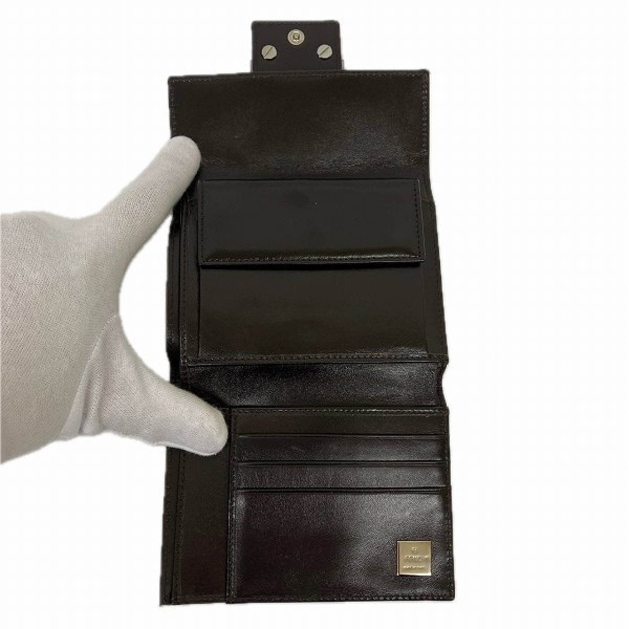 Fendi Brown Canvas Leather Wallet (Bi-Fold) (Pre-Owned)