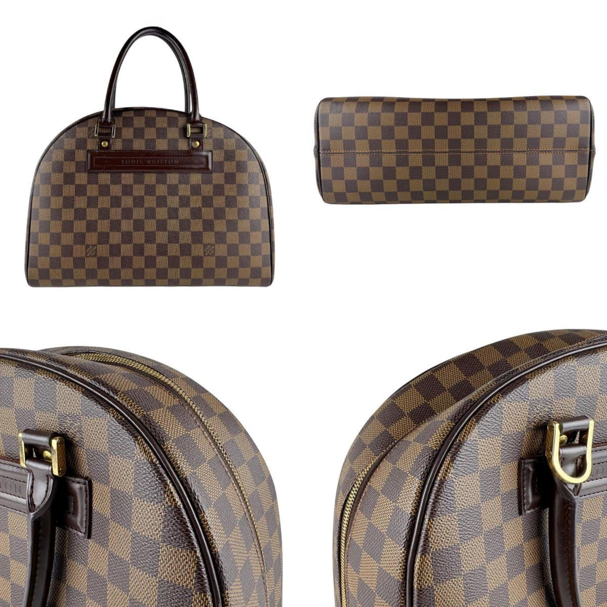 Louis Vuitton Damier Ebene Damier Canvas Handbag (Pre-Owned)