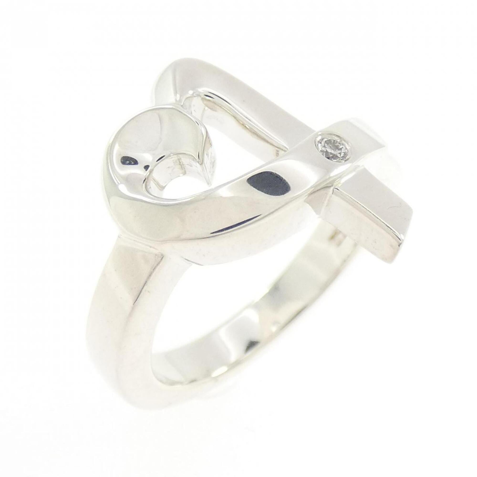 Tiffany Silver 925 Band Ring (Pre-Owned)
