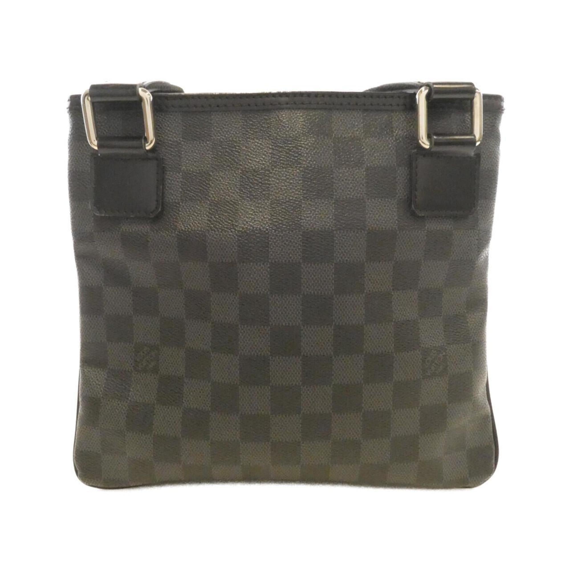 Louis Vuitton Graphite Coated Canvas Shoulder Bag (Pre-Owned)