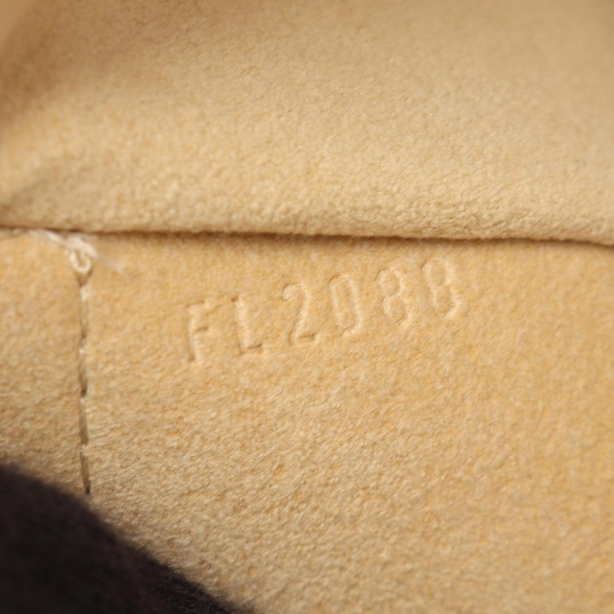 Louis Vuitton Monogram Brown Coated Canvas Leather Handbag (Pre-Owned)