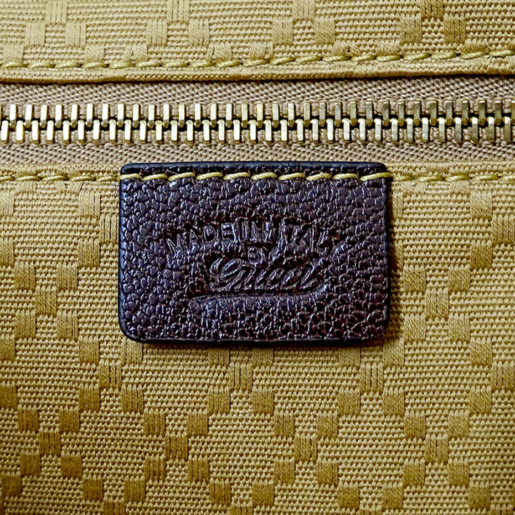 Gucci Beige Brown Gg Supreme Canvas Handbag Shoulder Bag (Pre-Owned)