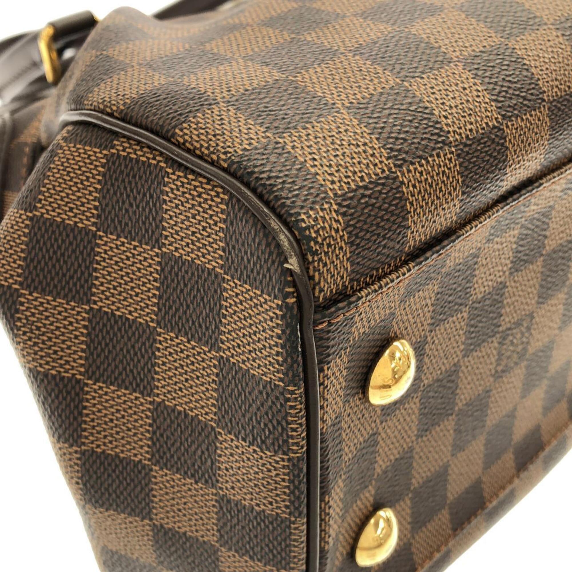 Louis Vuitton Brown Coated Canvas Handbag (Pre-Owned)