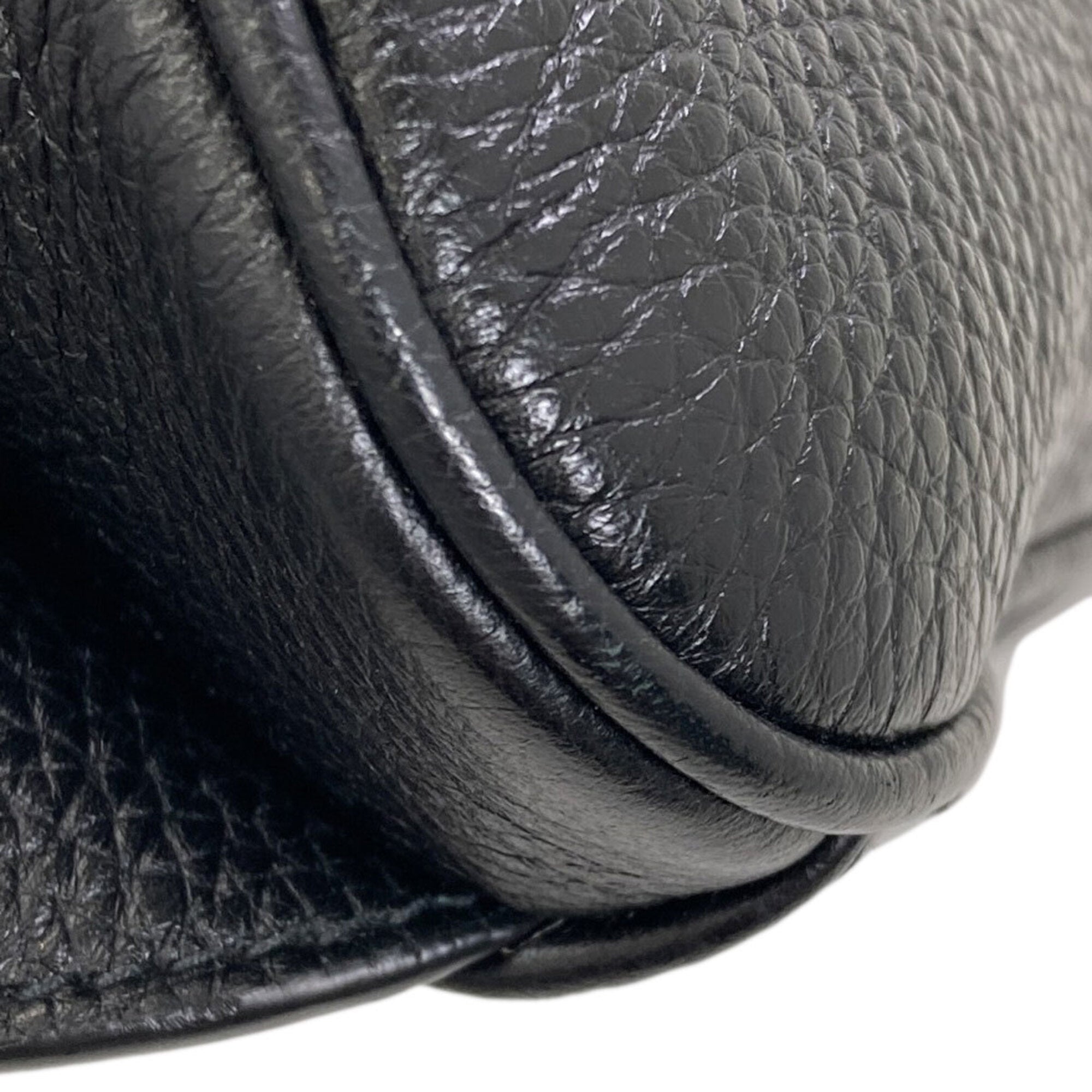 Prada Black Leather Backpack (Pre-Owned)