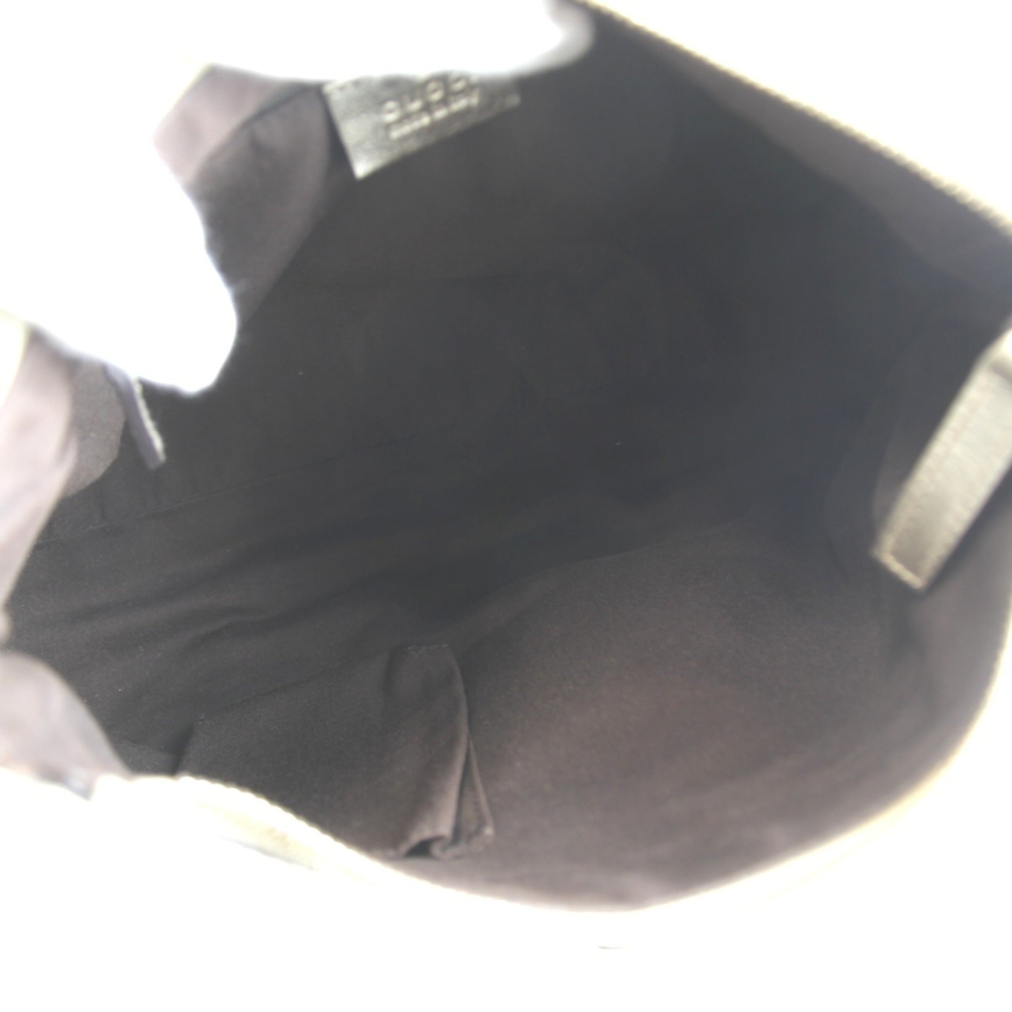 Gucci Gold Gg Canvas Handbag (Pre-Owned)