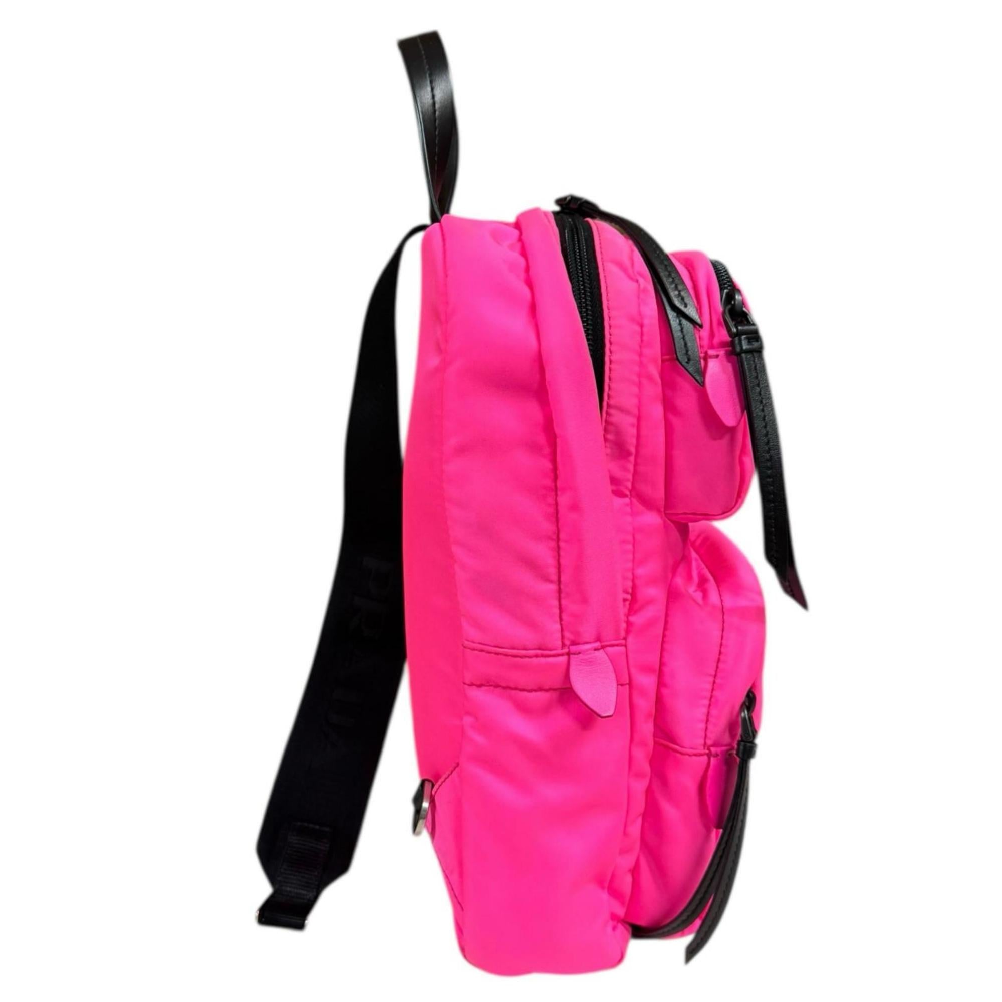 Prada Pink Nylon Sling Bag (Pre-Owned)