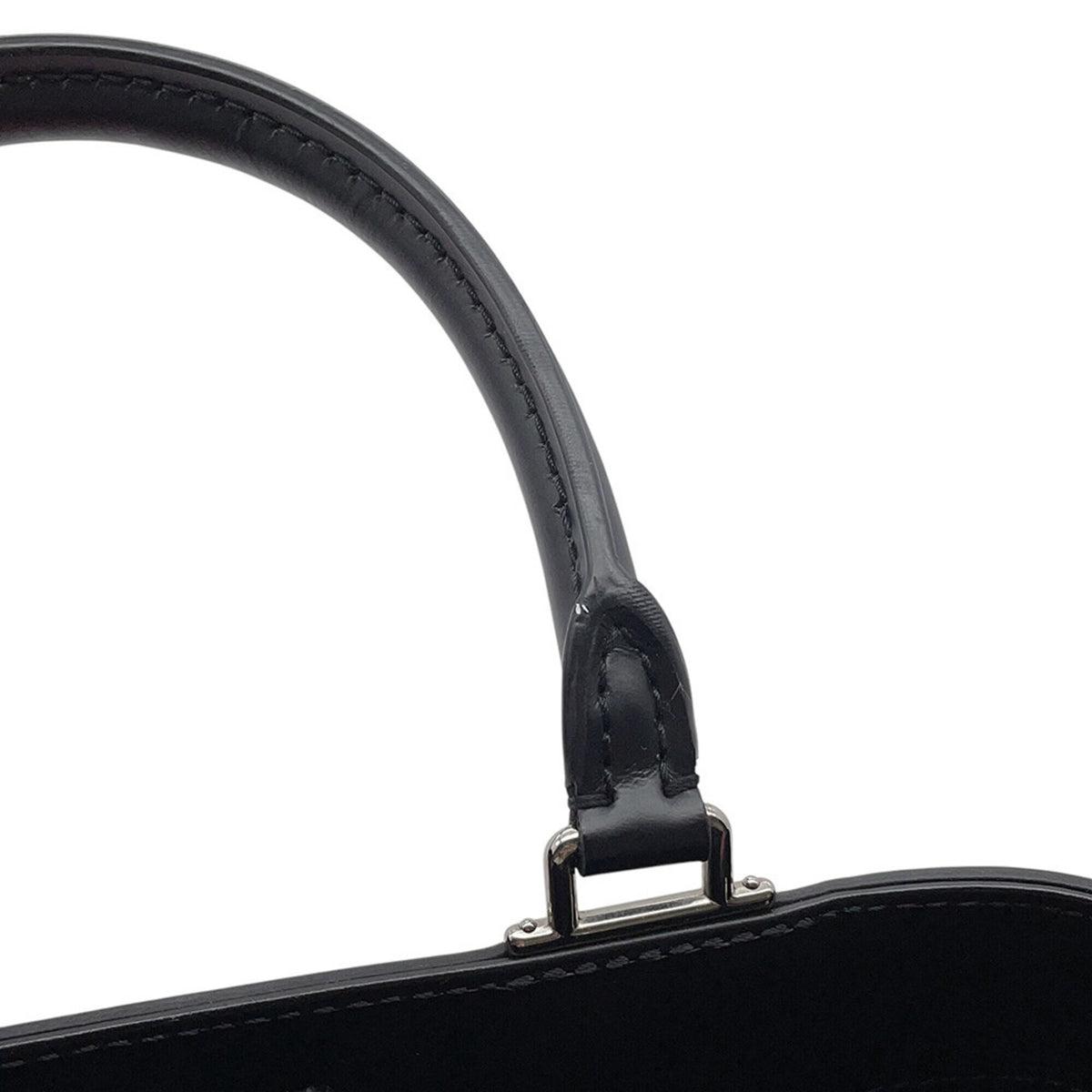 Louis Vuitton Epi Black Hot Pink Epi Leather Handbag Shoulder Bag (Pre-Owned)