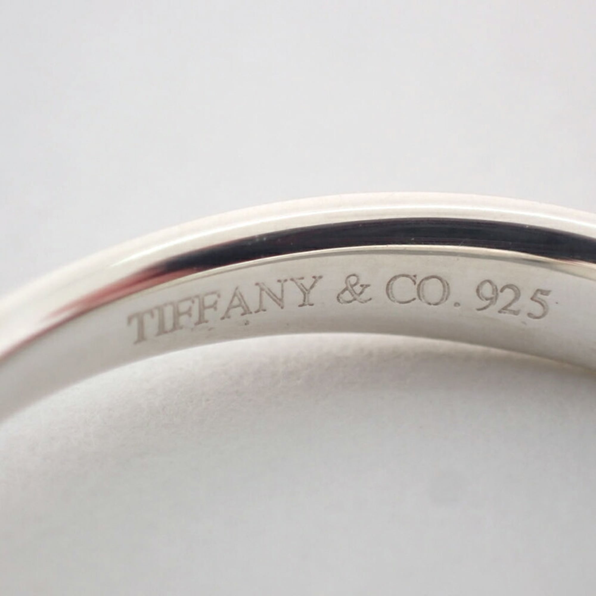 Tiffany Sterling Silver 925 Band Ring (Pre-Owned)