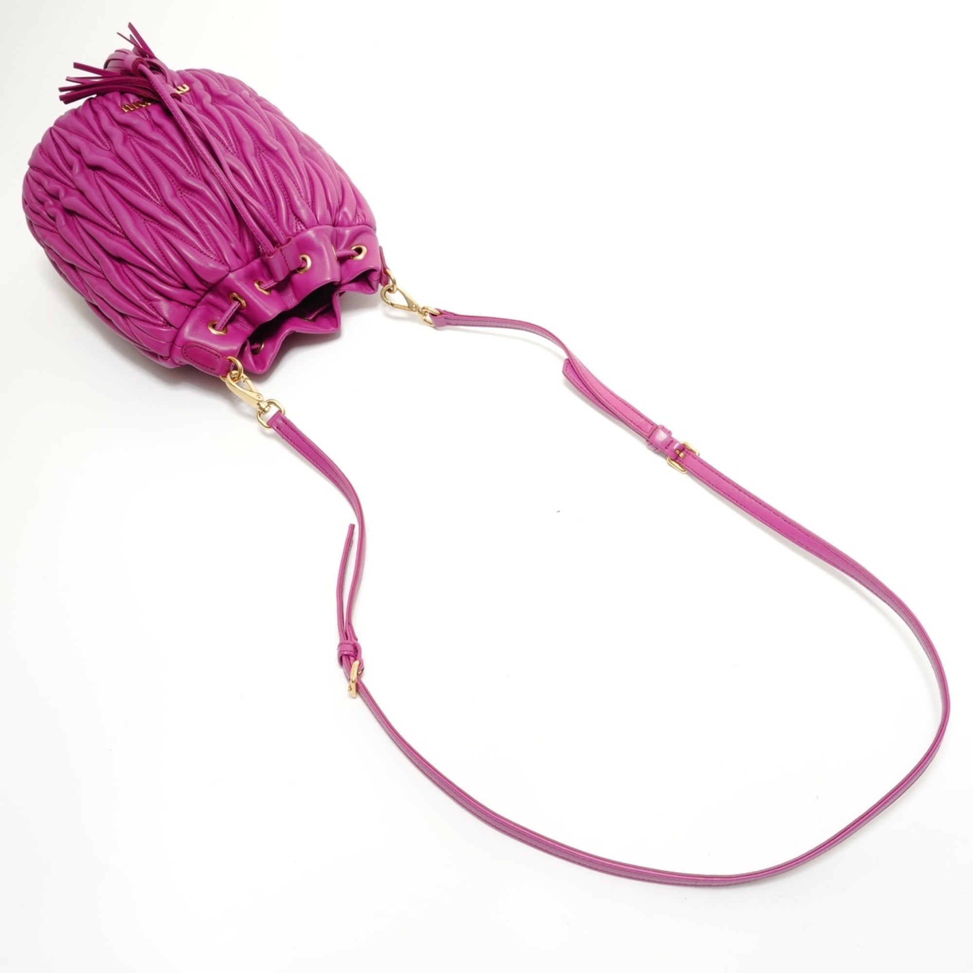 Miu Miu Purple Shoulder Bag (Pre-Owned)