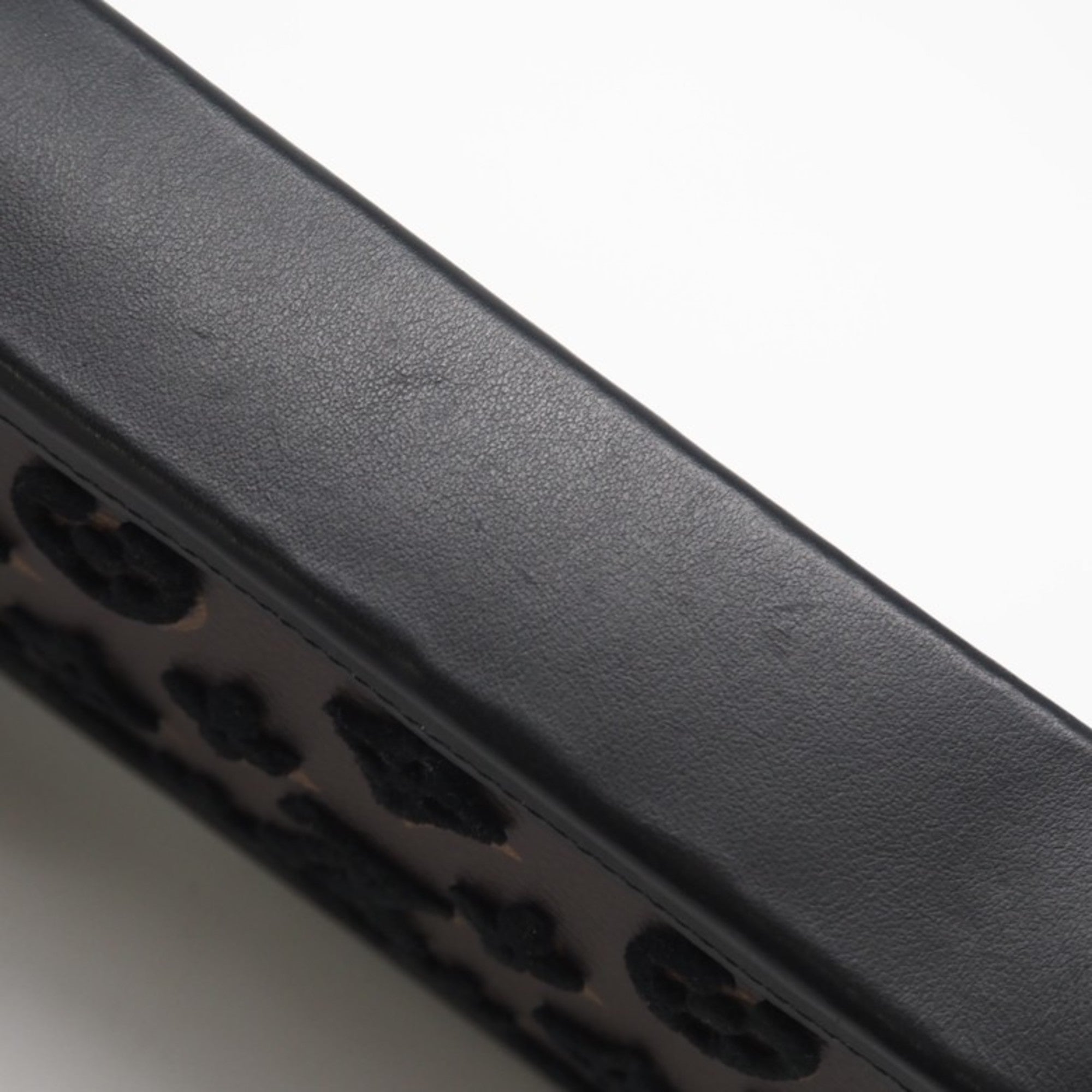 Louis Vuitton Black Brown Monogram Monogram Clutch Bag (Pre-Owned)