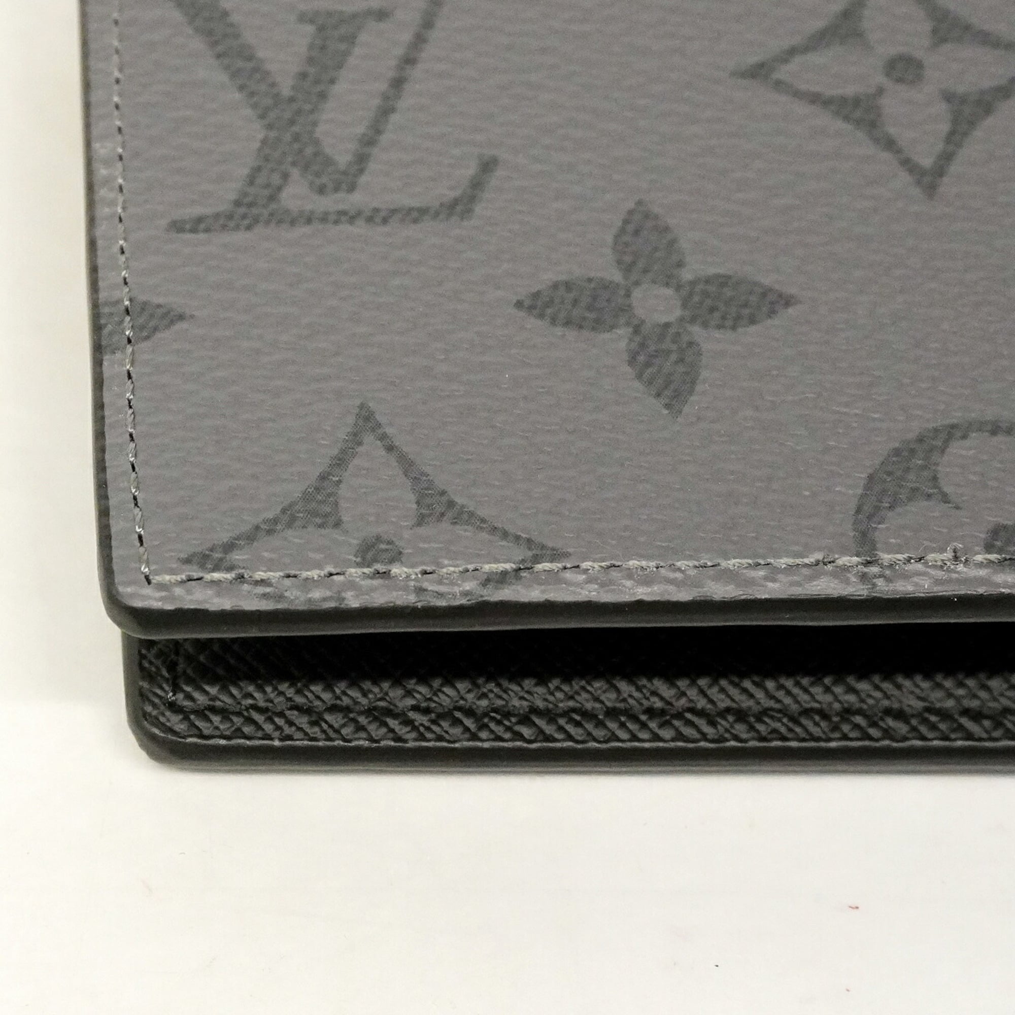 Louis Vuitton Black Gray Wallet (Bi-Fold) (Pre-Owned)