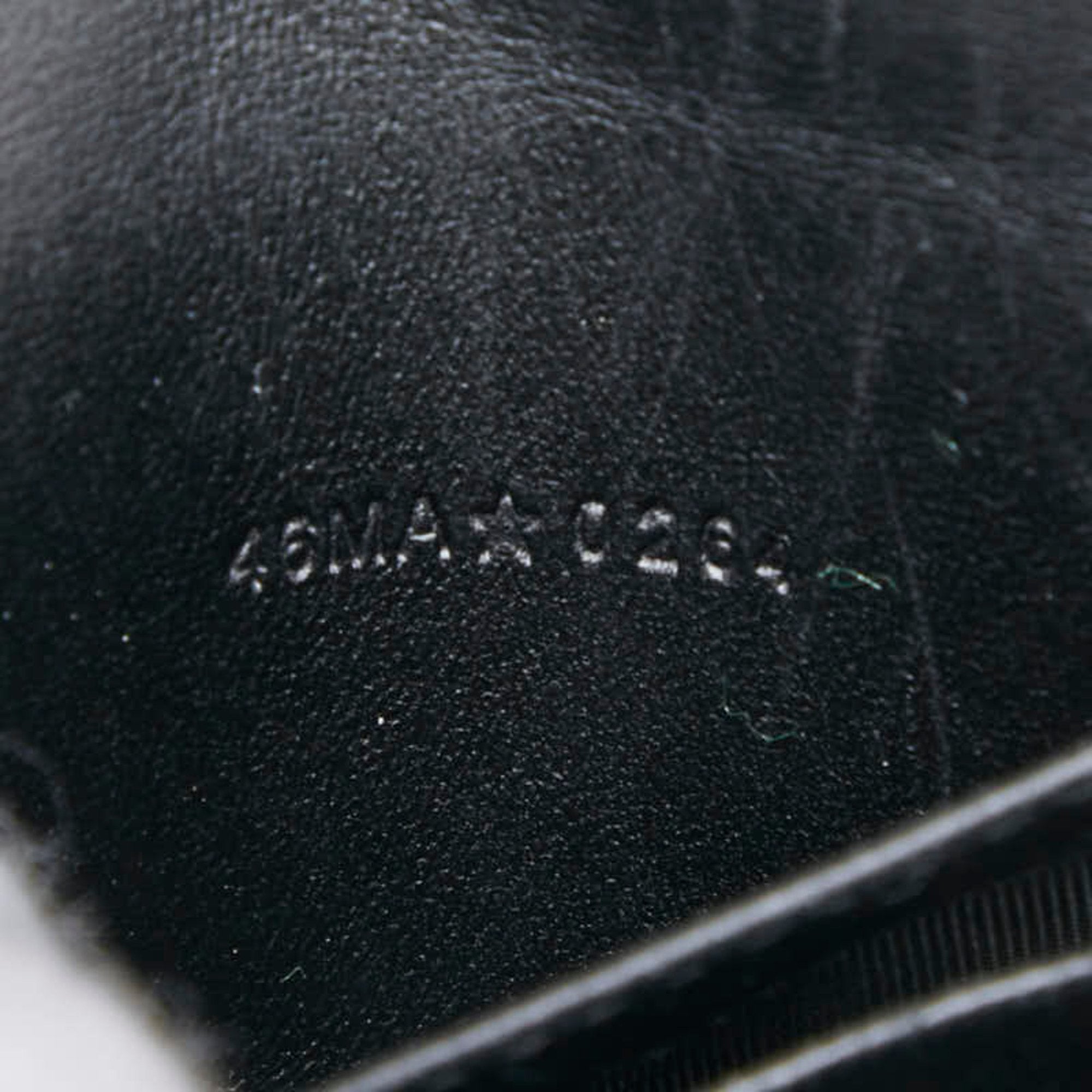 Christian Dior Black Leather Wallet (Bi-Fold) (Pre-Owned)