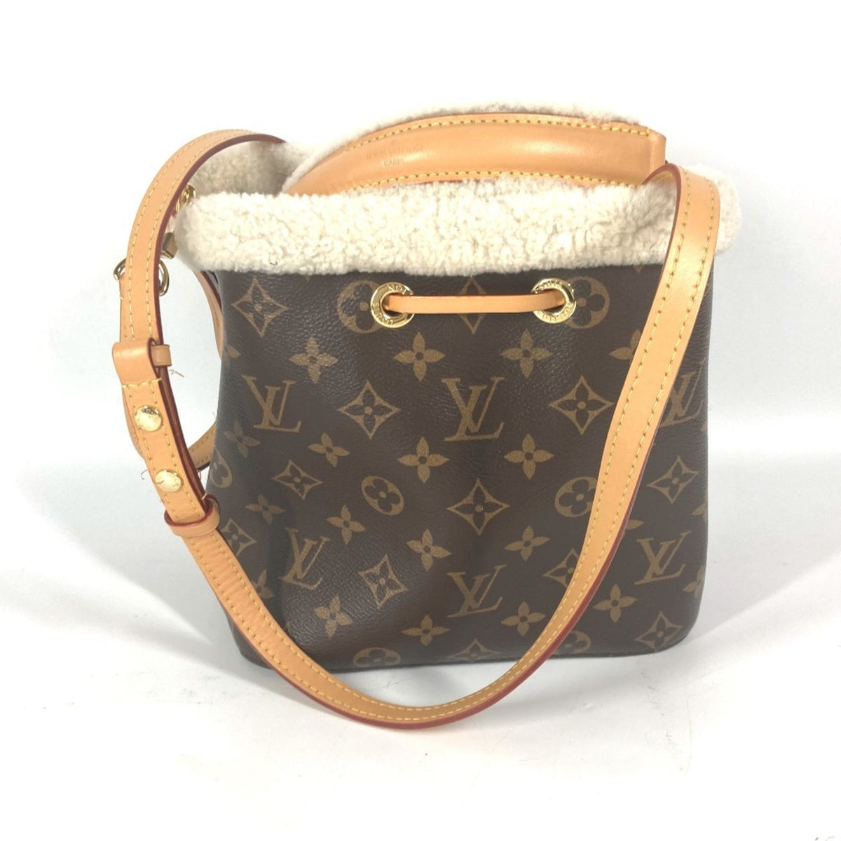 Louis Vuitton Brown Monogram Handbag Shoulder Bag (Pre-Owned)