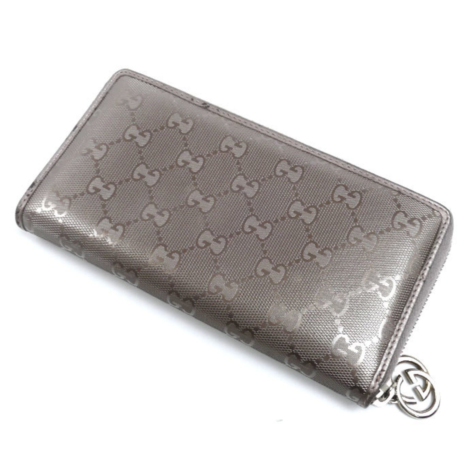 Gucci Metallic Purple Pvc Long Wallet (Bi-Fold) (Pre-Owned)