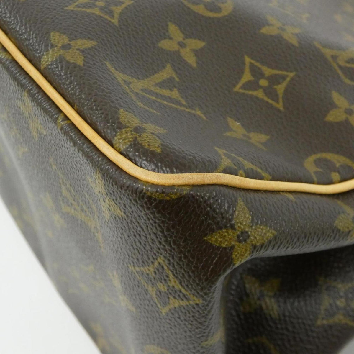 Louis Vuitton Brown Coated Canvas Handbag (Pre-Owned)
